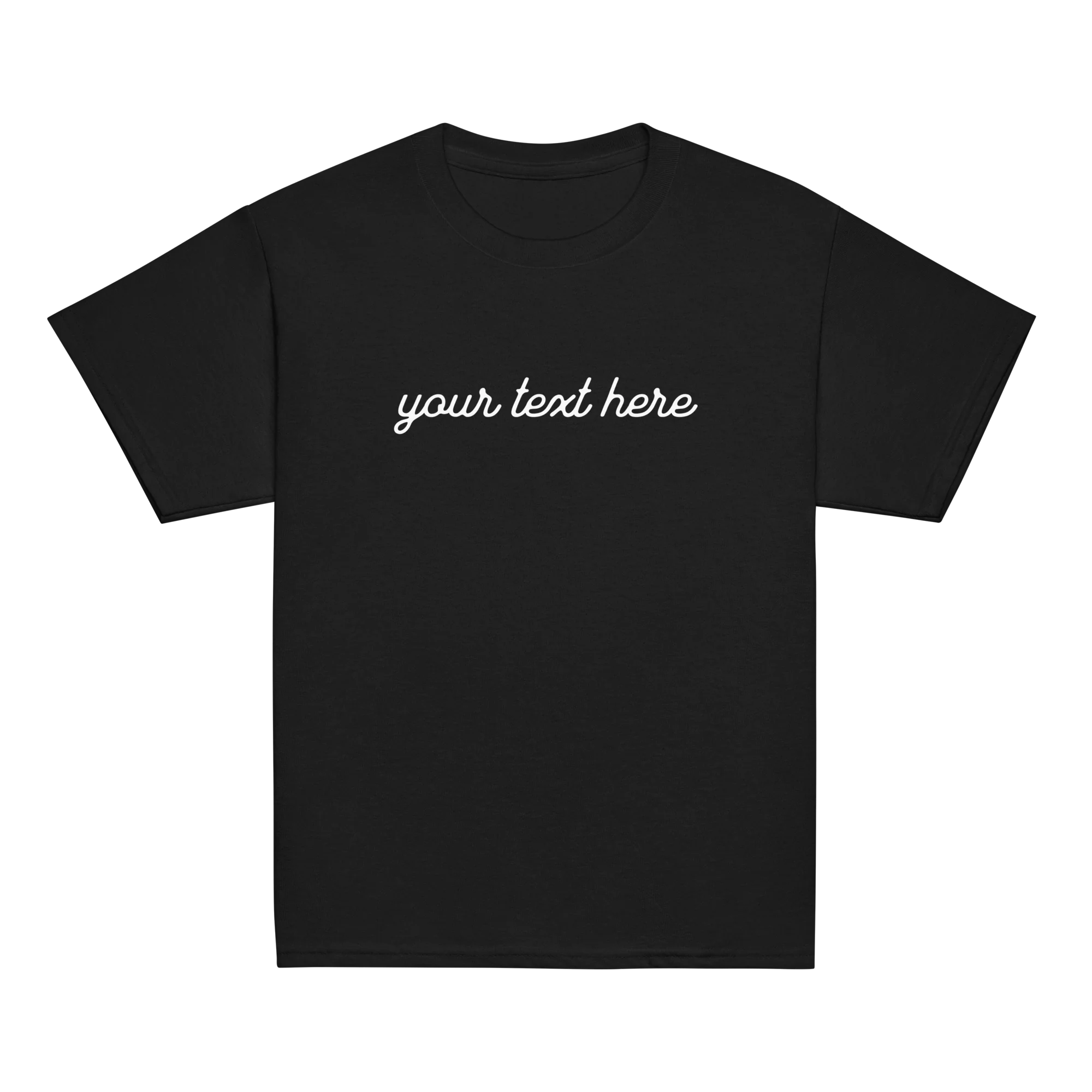 CUSTOM Your Text Baby Tee - Image 4