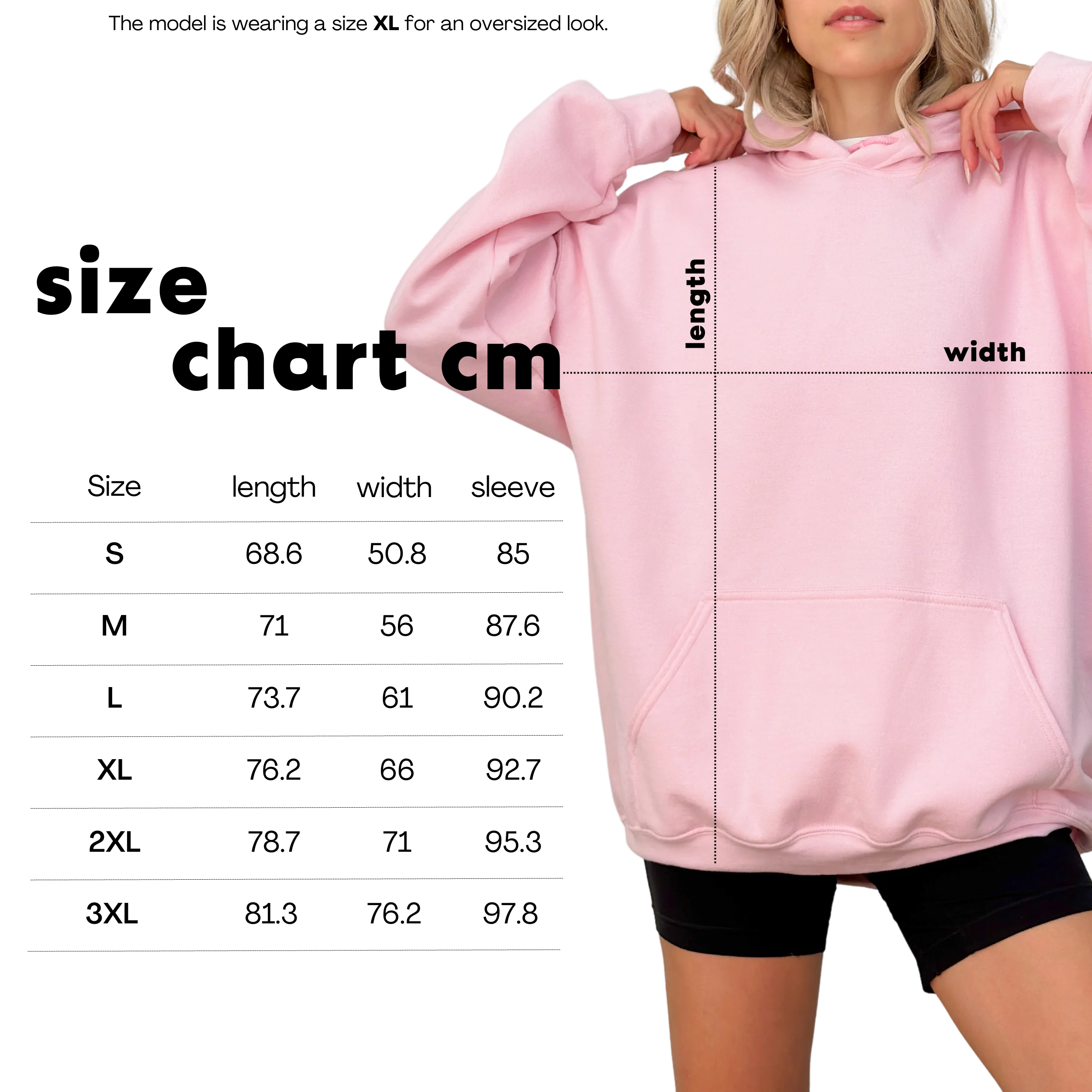 CUSTOM Your Text Embroidered Hoodie - Image 15
