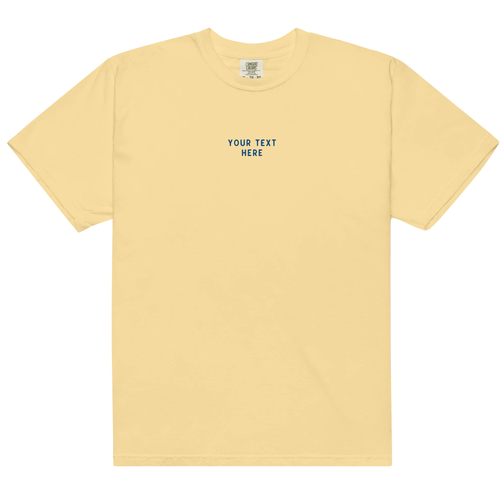 CUSTOM Your Text Embroidered Classic T-Shirt - Image 8