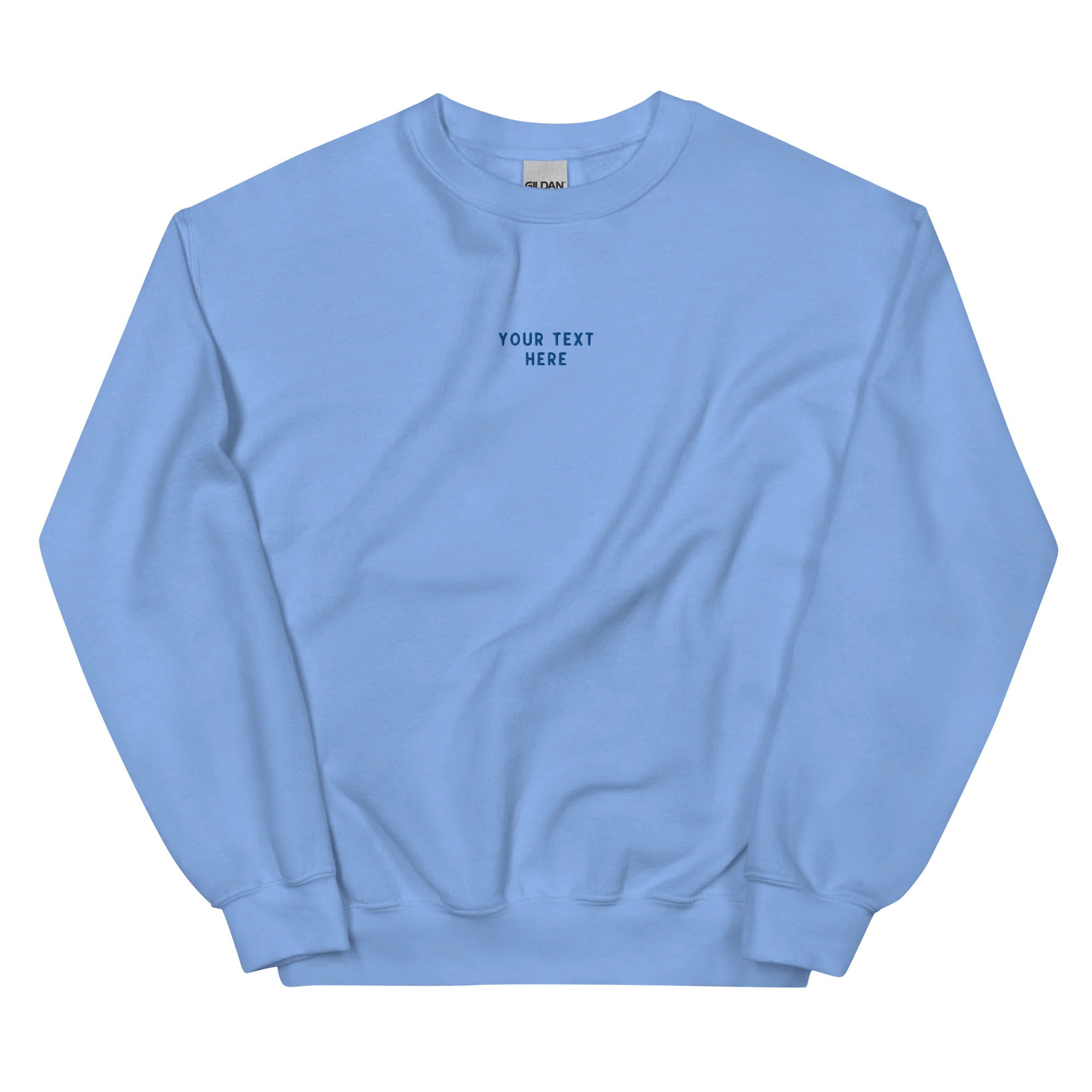 CUSTOM Your Text Embroidered Sweatshirt - Image 11