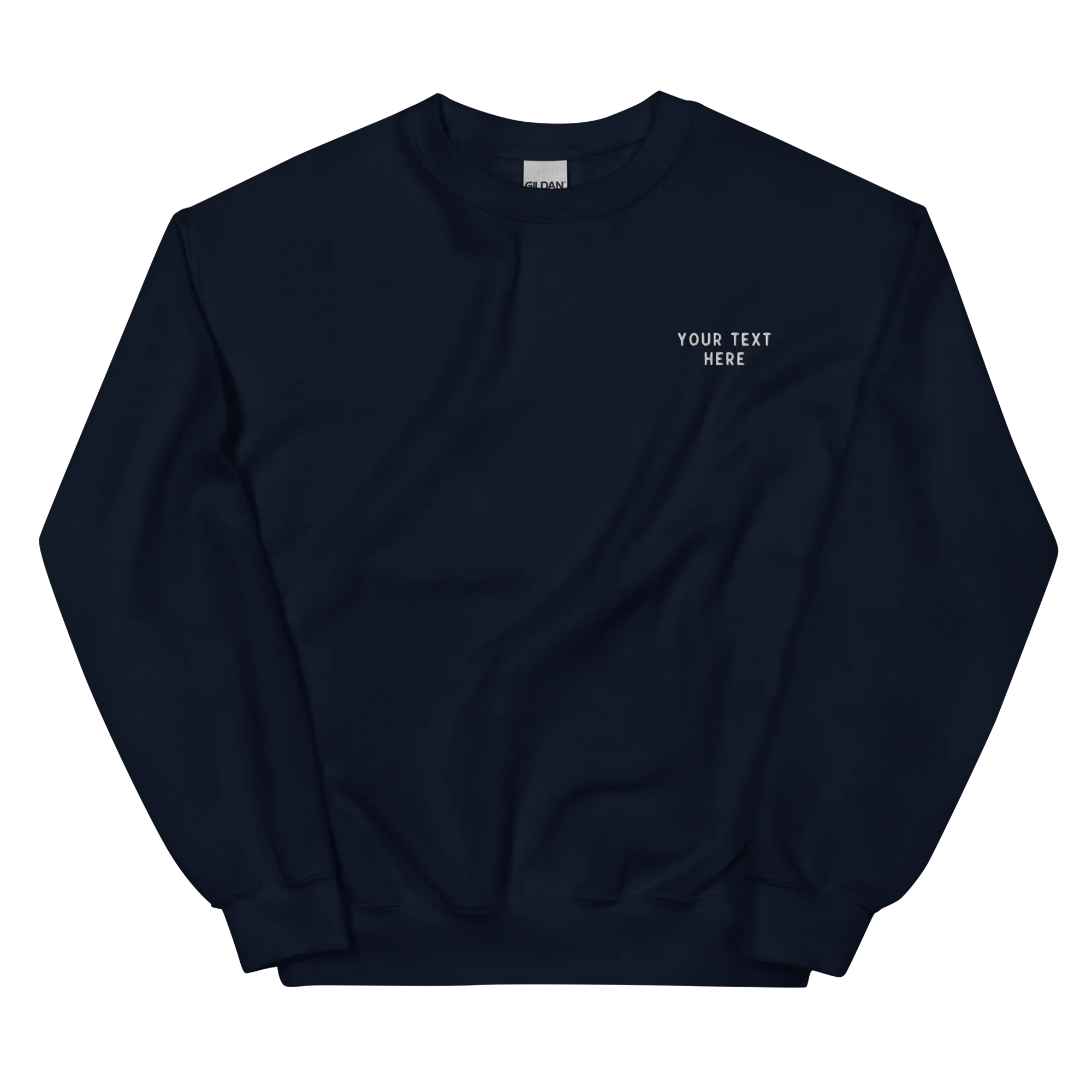 CUSTOM Your Text Embroidered Sweatshirt - Image 13