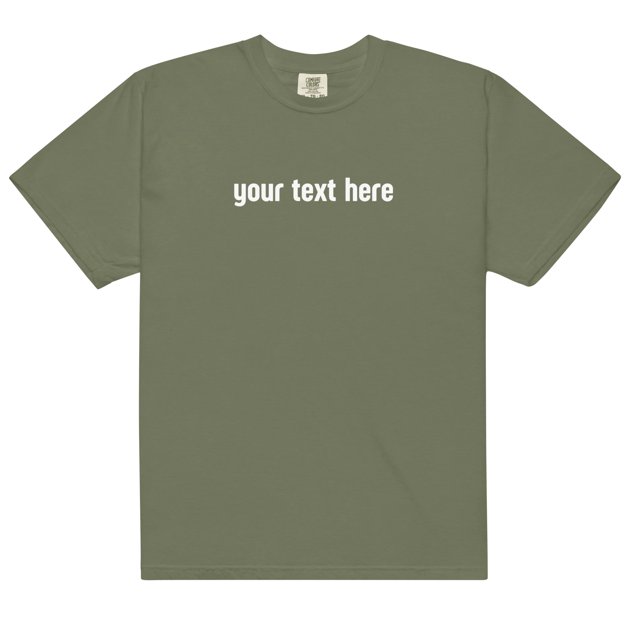 CUSTOM YOUR RED TEXT Classic T-Shirt - Image 12