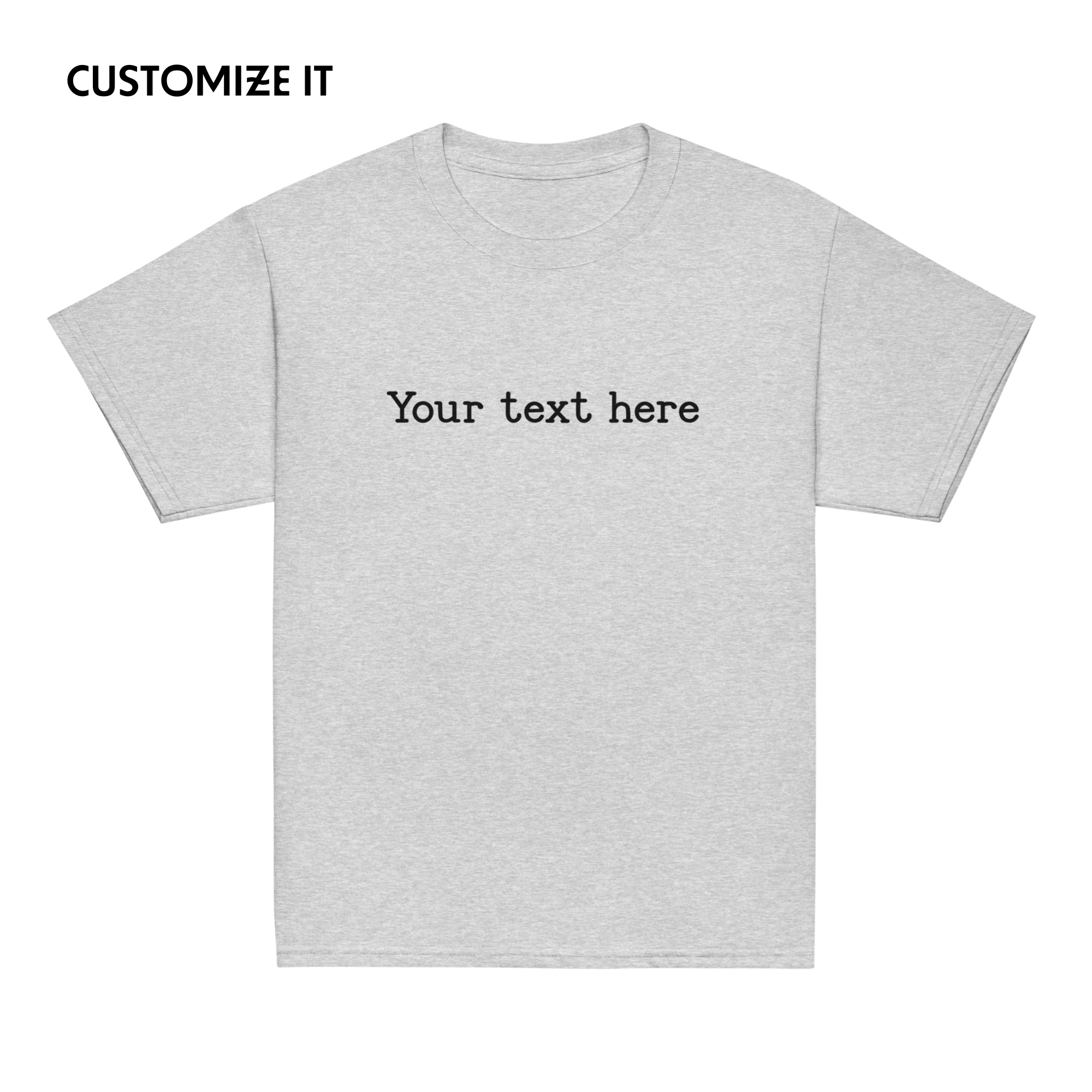 CUSTOM Your Text Typewriter Baby Tee