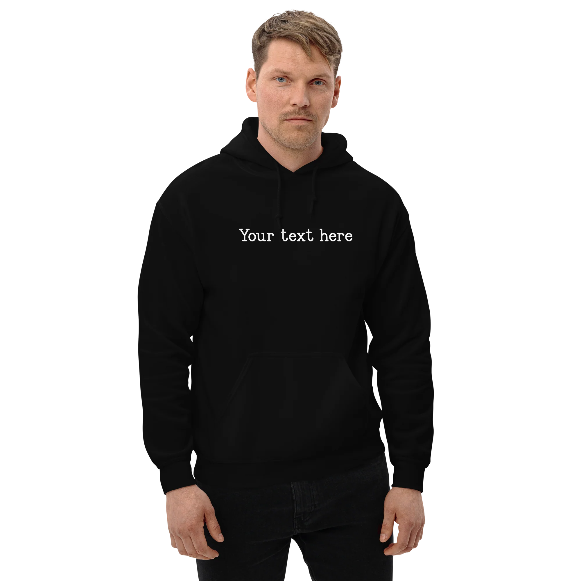 CUSTOM Your Text Typewriter Hoodie - Image 11