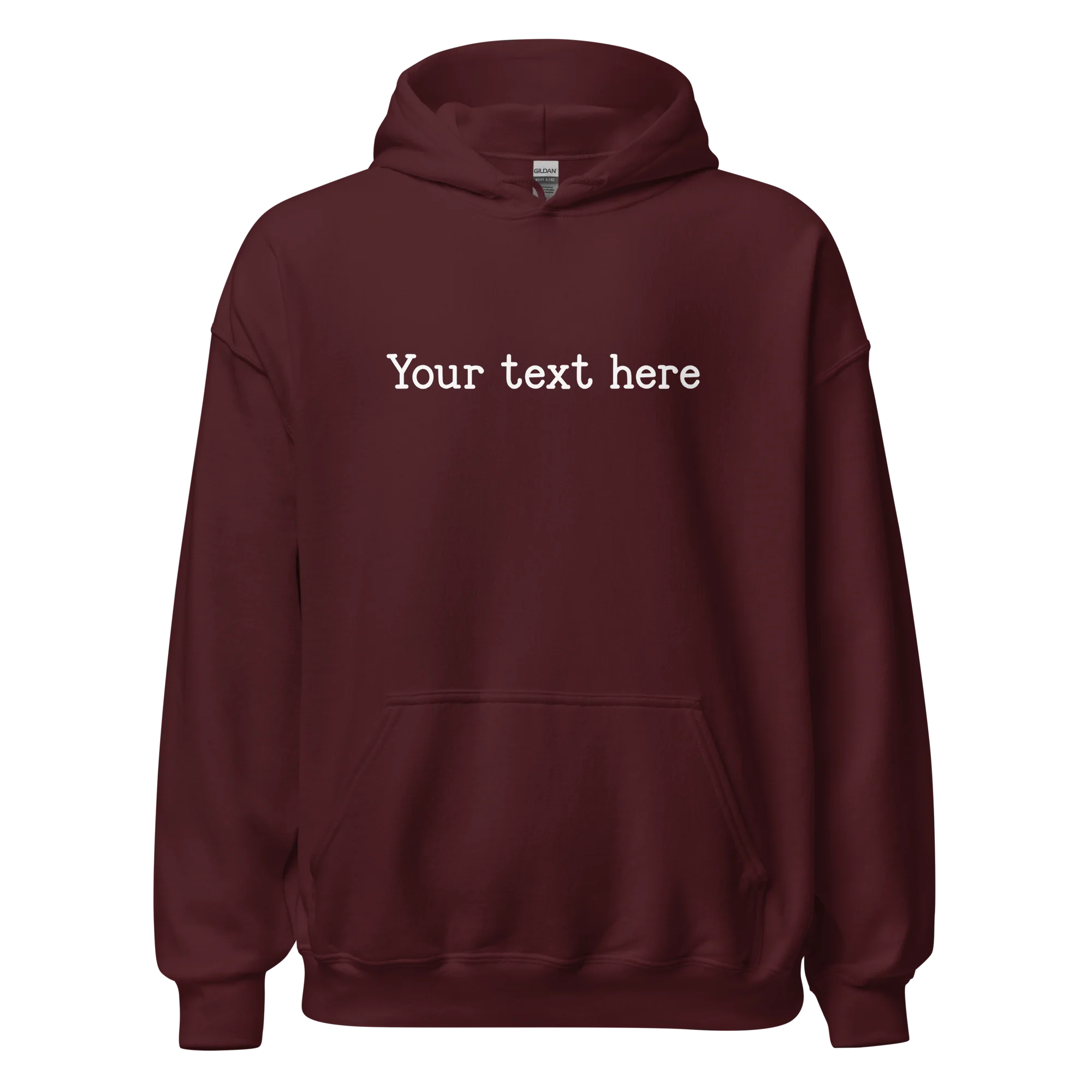 CUSTOM Your Text Typewriter Hoodie - Image 7