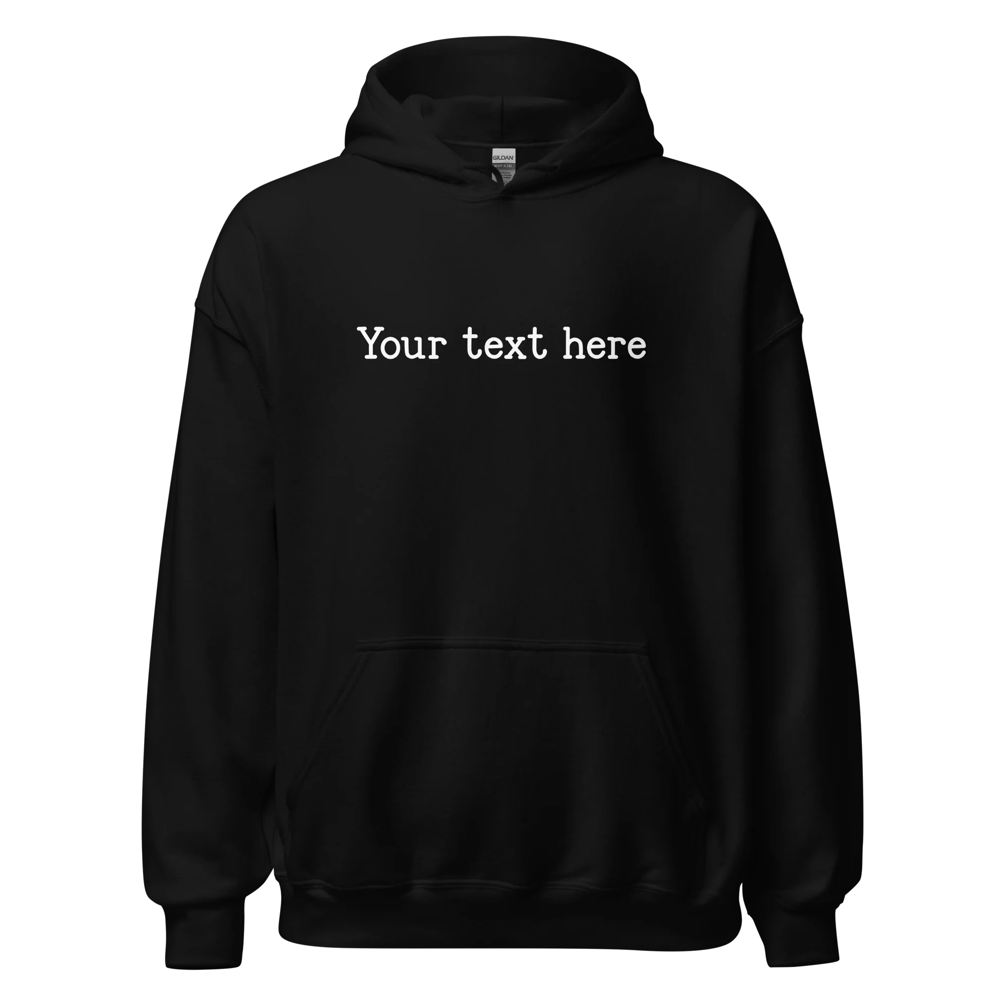 CUSTOM Your Text Typewriter Hoodie - Image 9