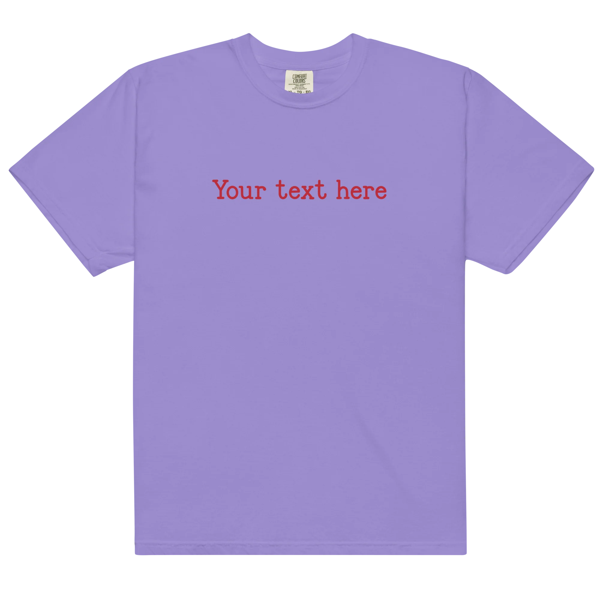 CUSTOM Your Text Typewriter Classic T-Shirt - Image 10