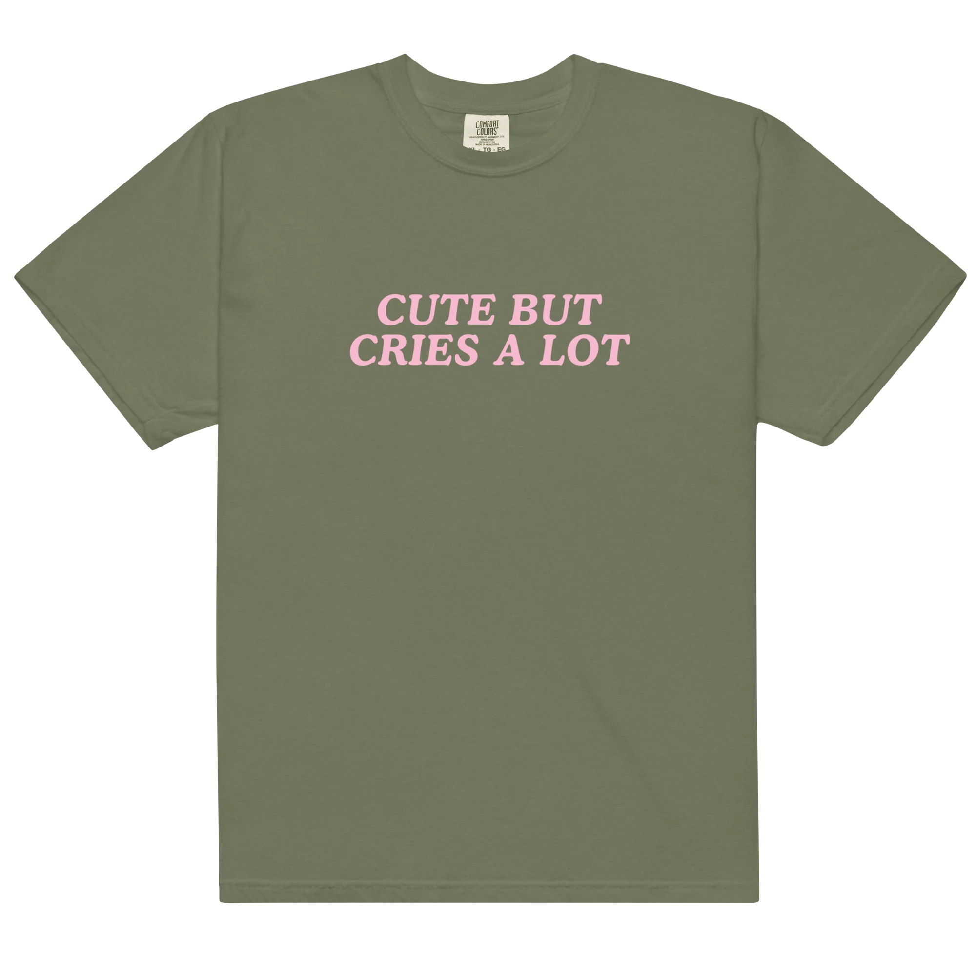 Cute But Cries a Lot Classic T-Shirt - Image 13