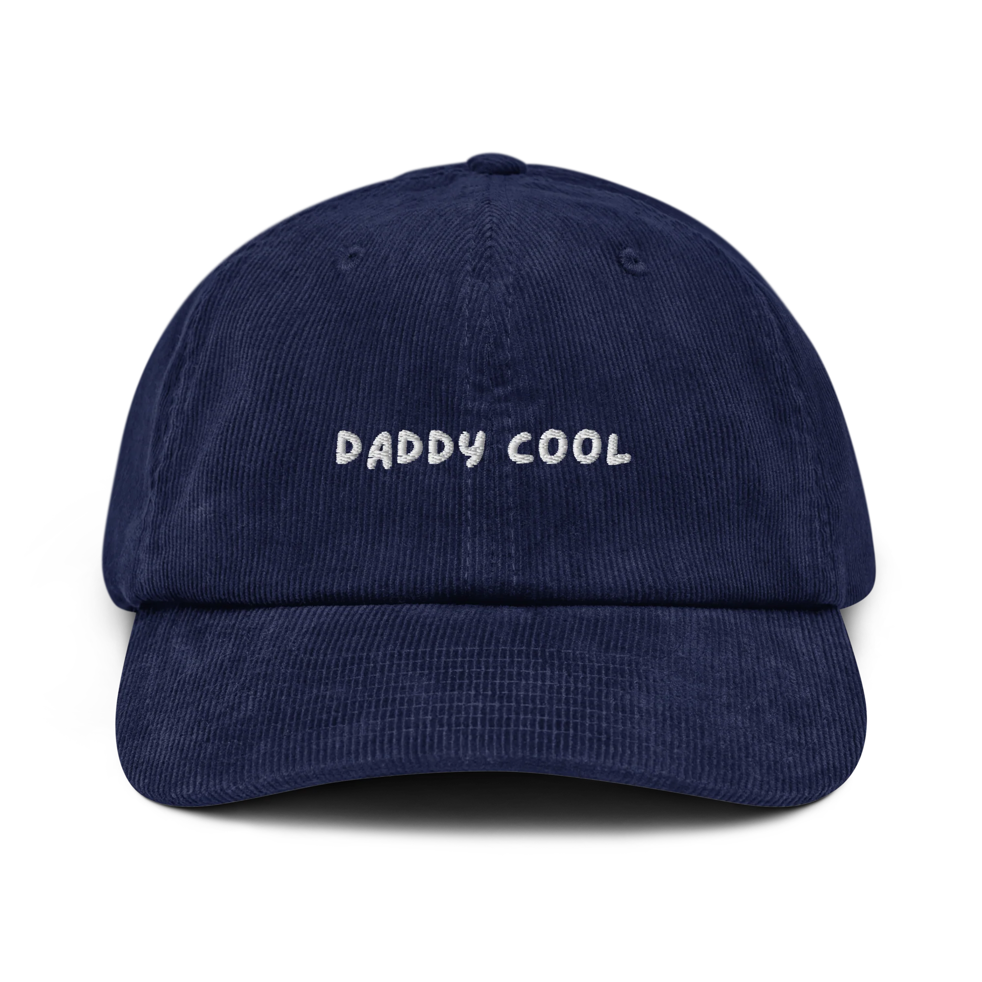 Daddy Cool Embroidered Corduroy Hat