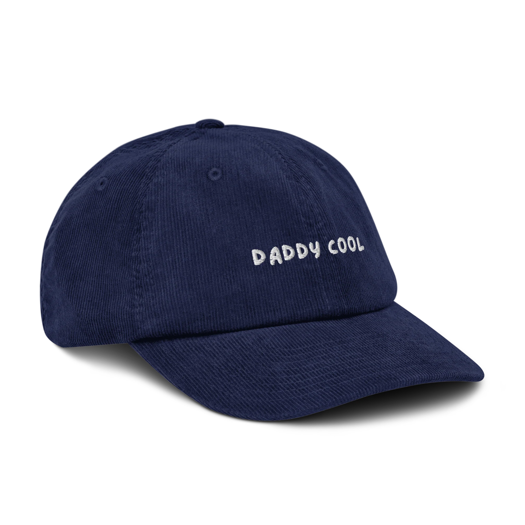 Daddy Cool Embroidered Corduroy Hat - Image 3