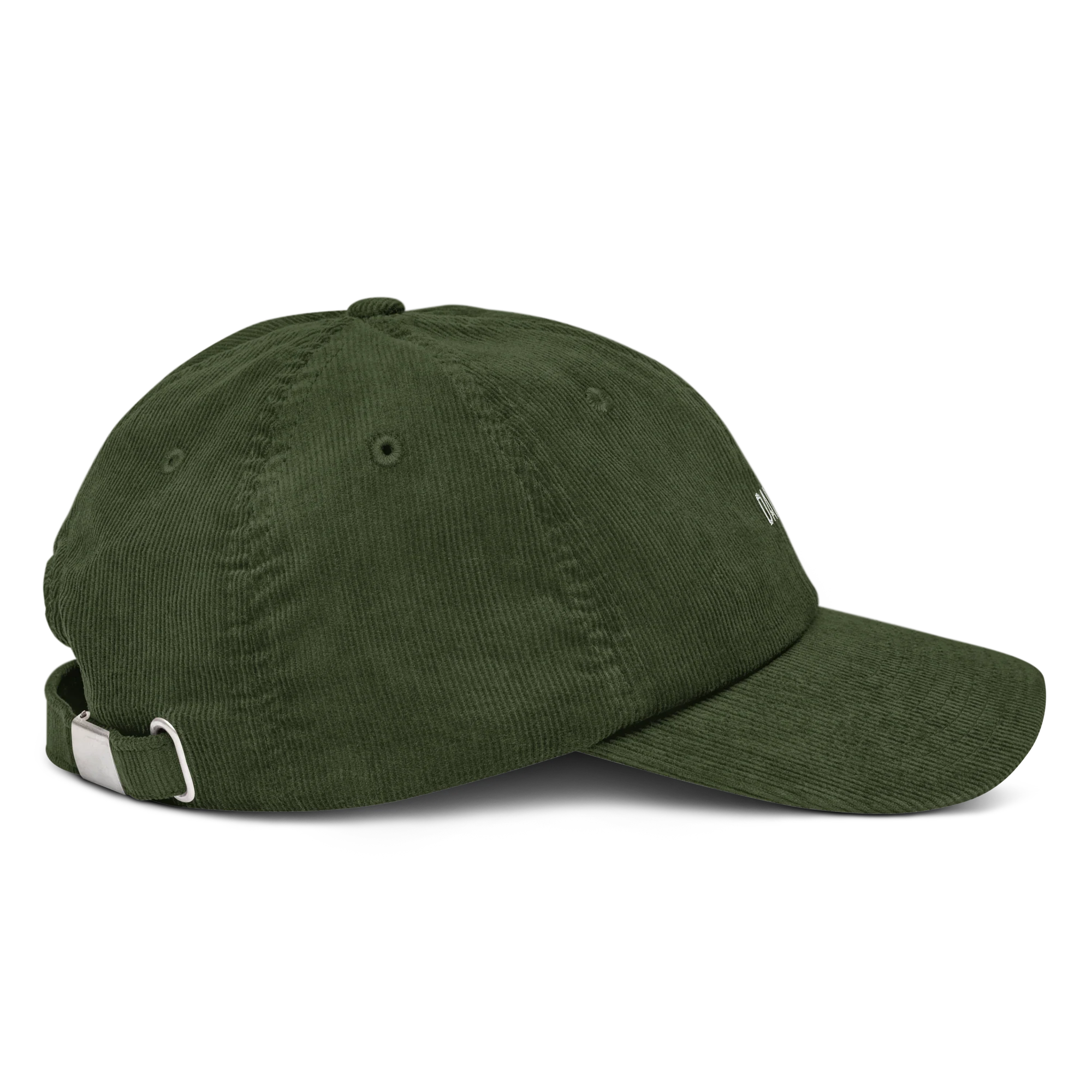 Daddy Embroidered Corduroy Hat - Image 3