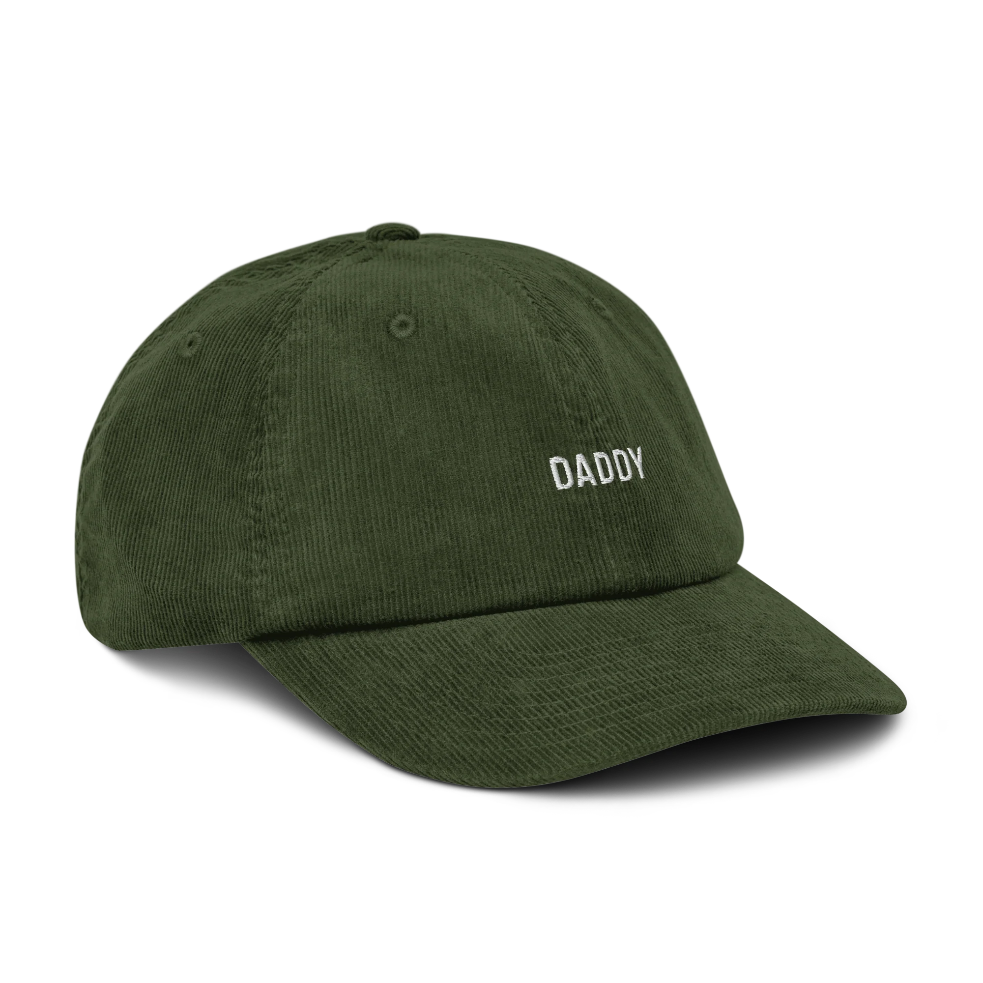 Daddy Embroidered Corduroy Hat - Image 4