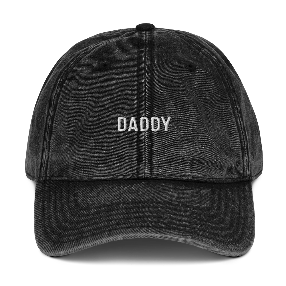 Daddy Embroidered Vintage Cap