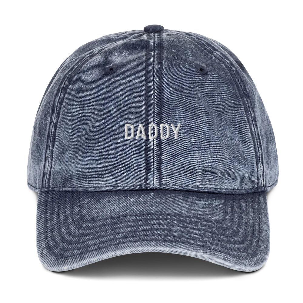 Daddy Embroidered Vintage Cap - Image 4