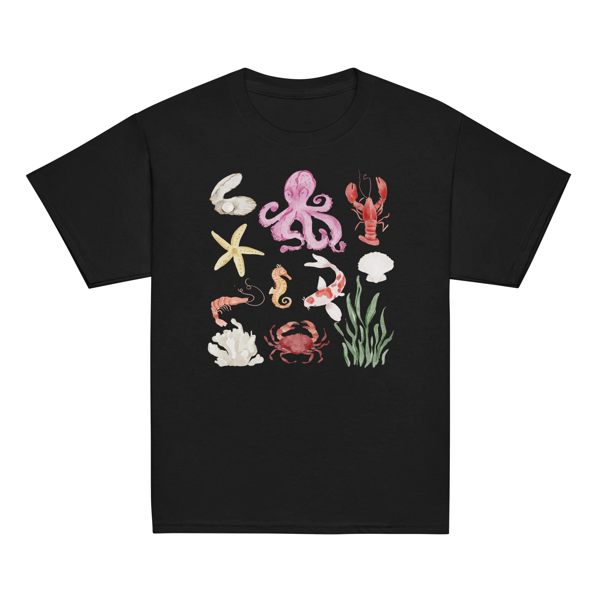 Deep Sea Baby Watercolor Baby Tee - Image 7