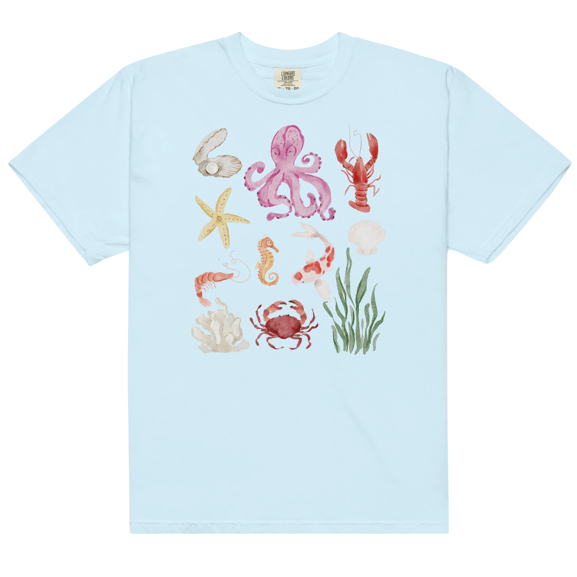 Deep Sea Baby Watercolor Classic T-Shirt