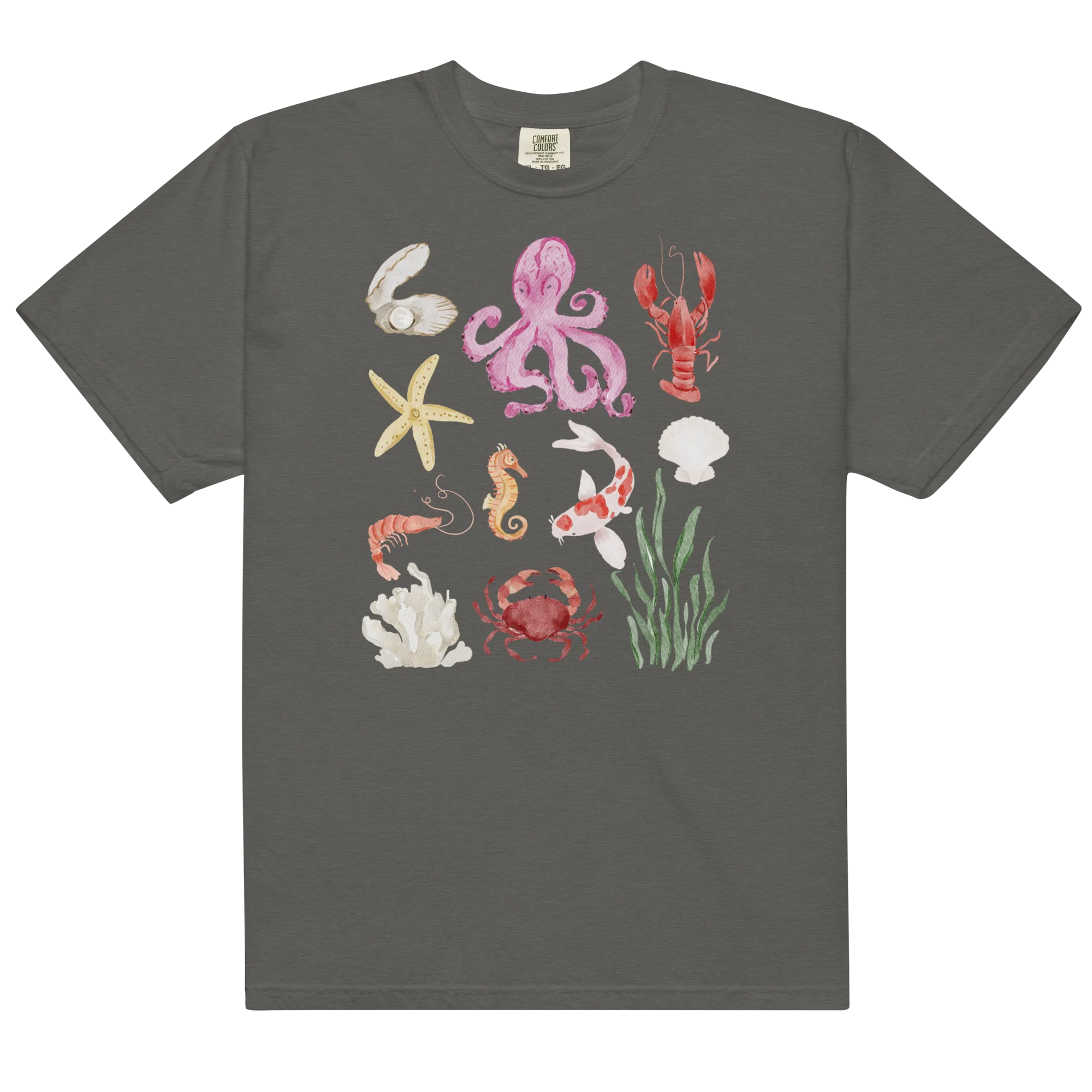 Deep Sea Baby Watercolor Classic T-Shirt - Image 9