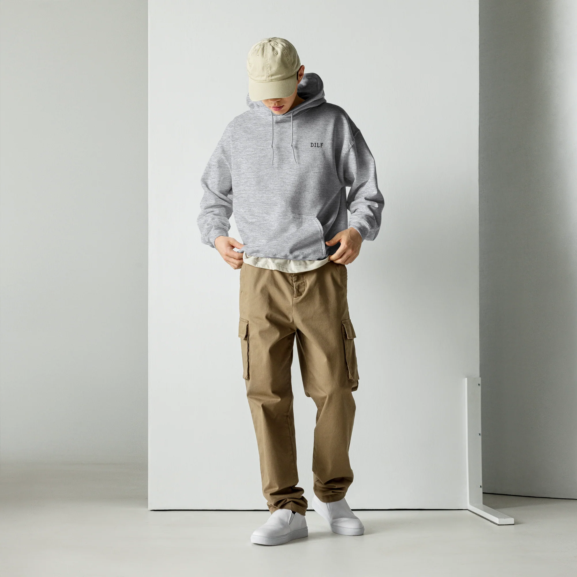 DILF Embroidered Hoodie - Image 8