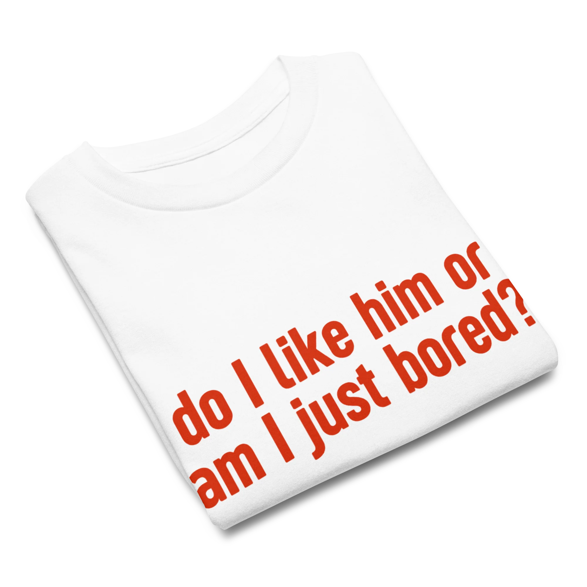 Do I Like Him or Just Bored Baby Tee - Image 3