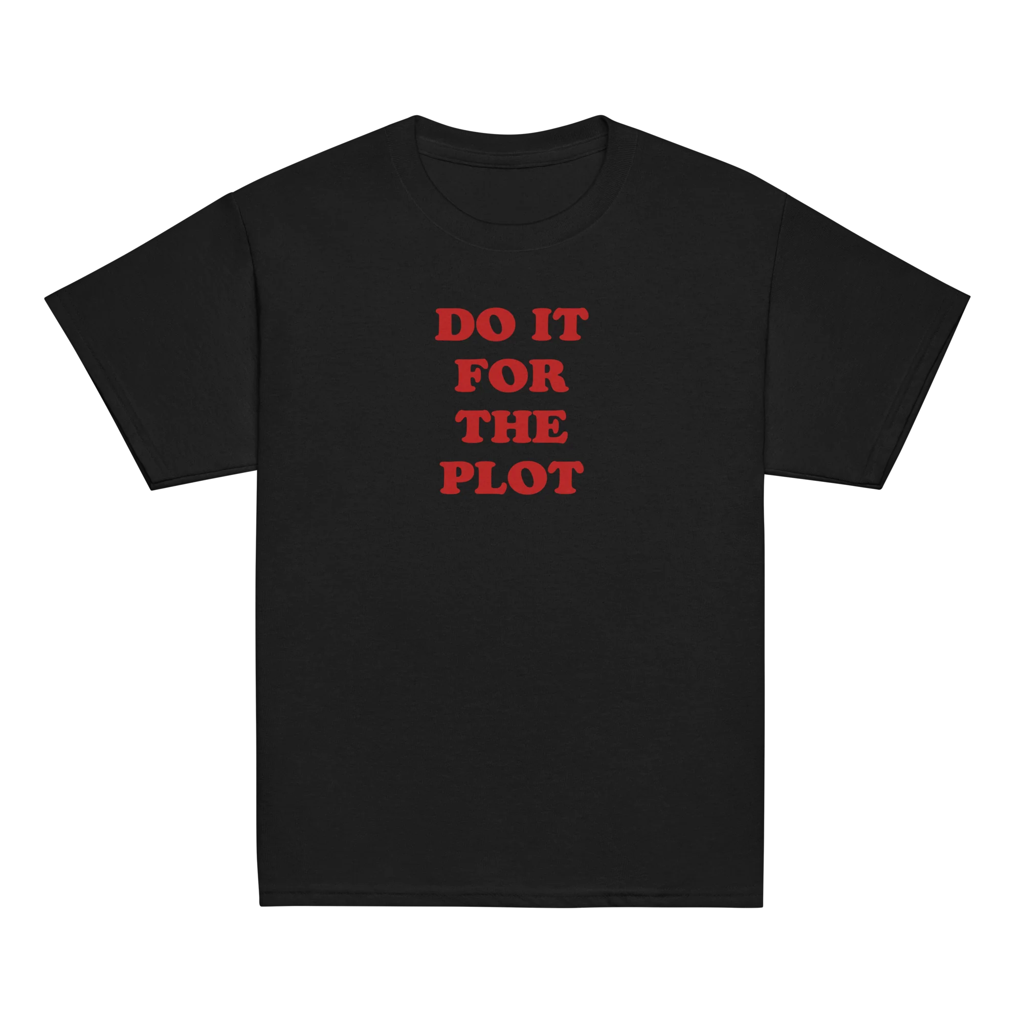 Do It For The Plot Baby Tee - Image 5