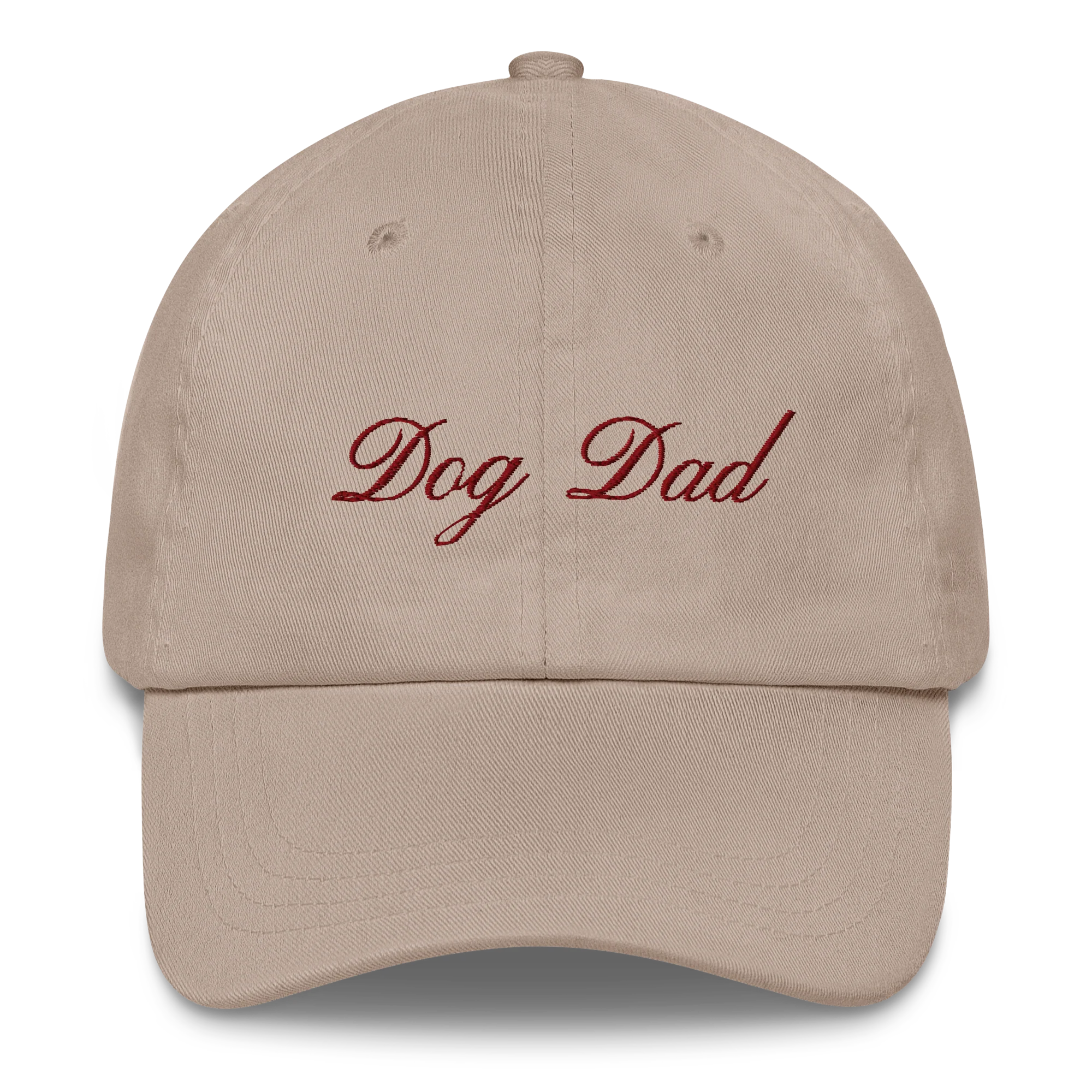 Dog Dad Cursive Embroidered Cap - Image 4