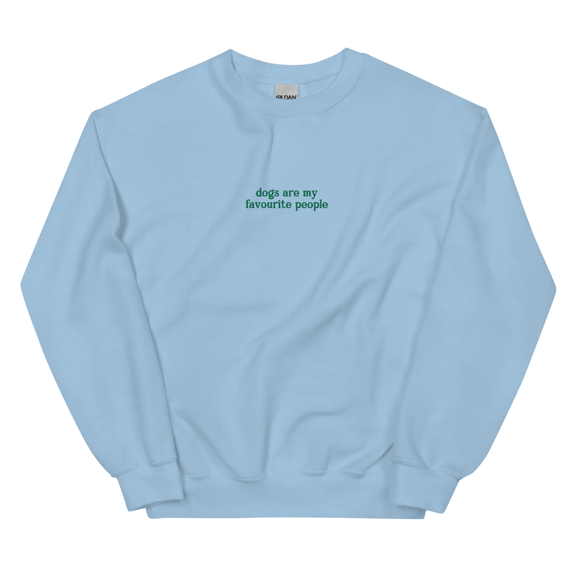 Dogs Are My Favourite People Embroidered Sweatshirt - Image 5
