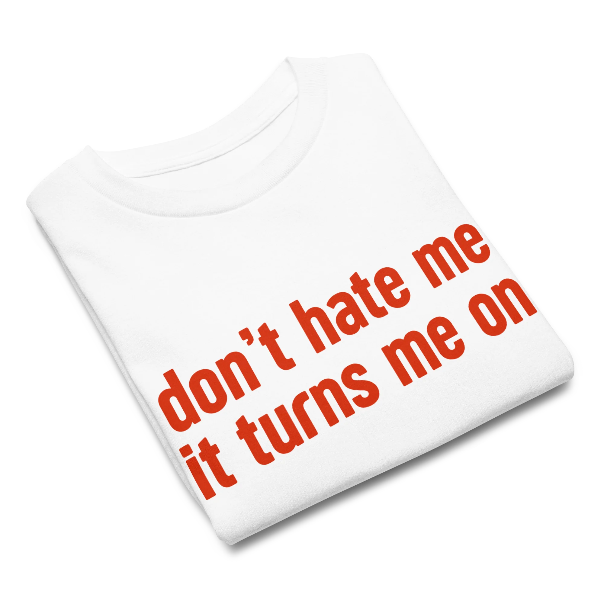 Don’t Hate Me It Turns Me On Baby Tee - Image 4