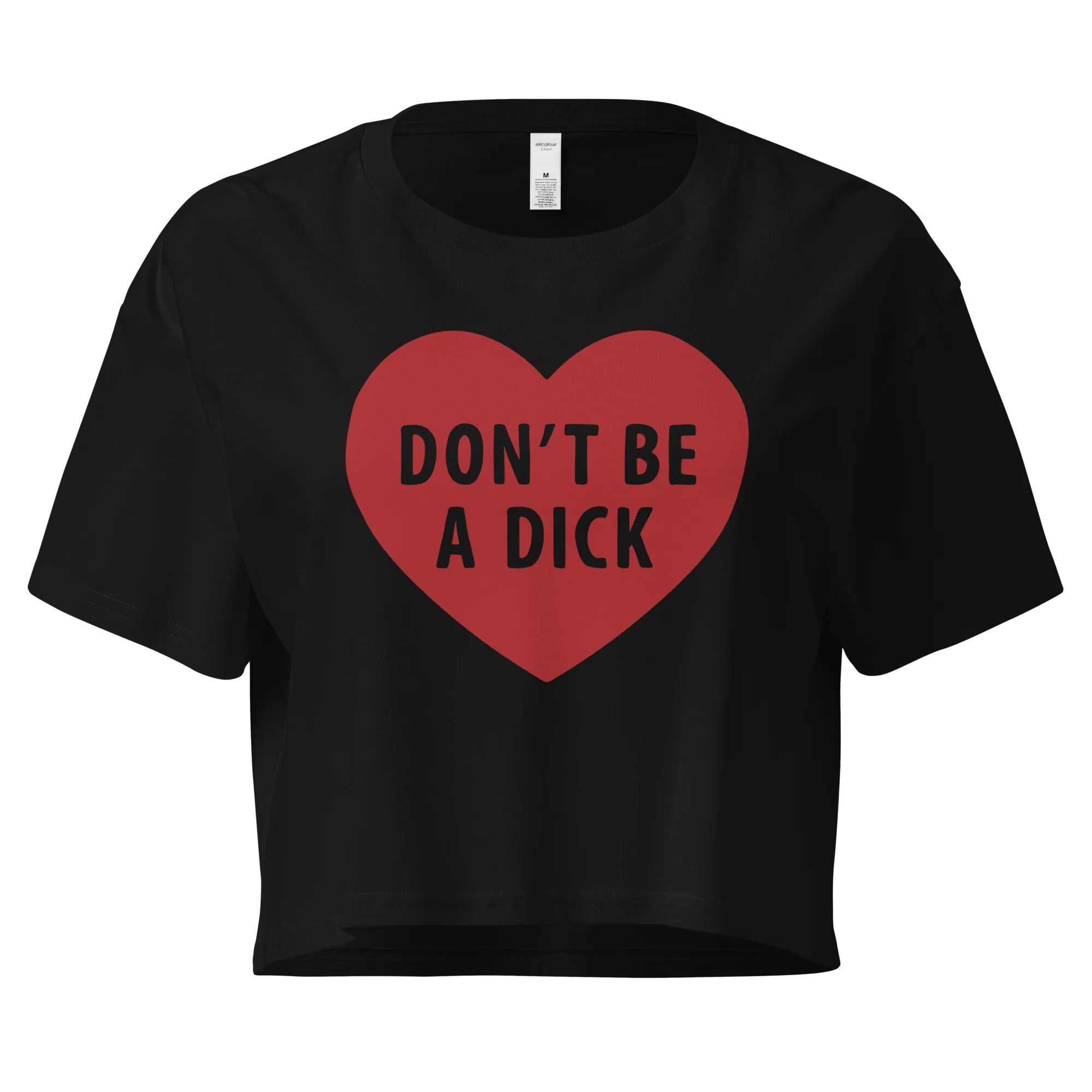 Don't Be a Dick Crop Tee - Image 3