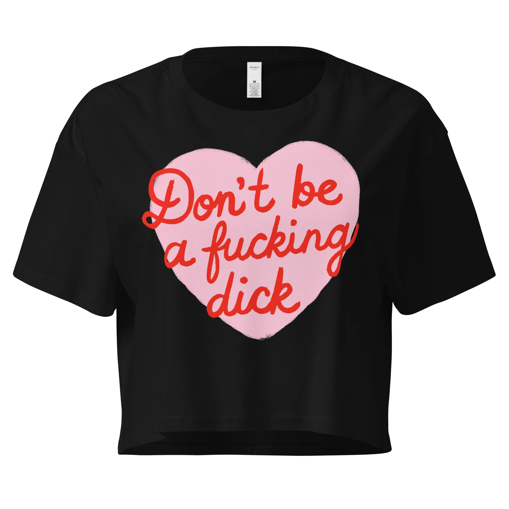 Don't Be a Fucking Dick Crop Tee - Image 7