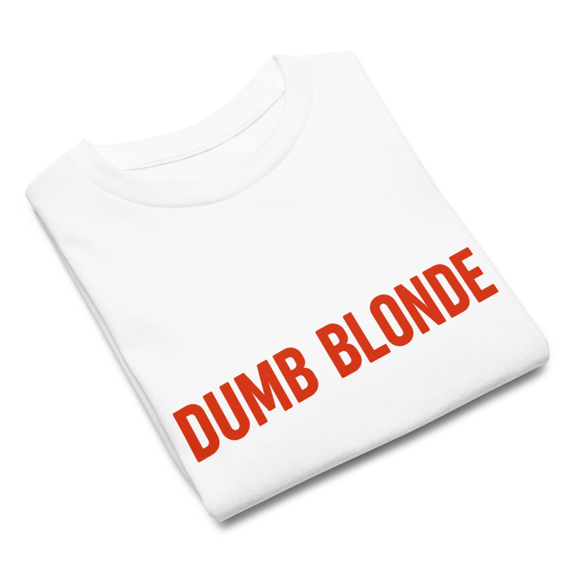 Dumb Blonde Baby Tee - Image 3