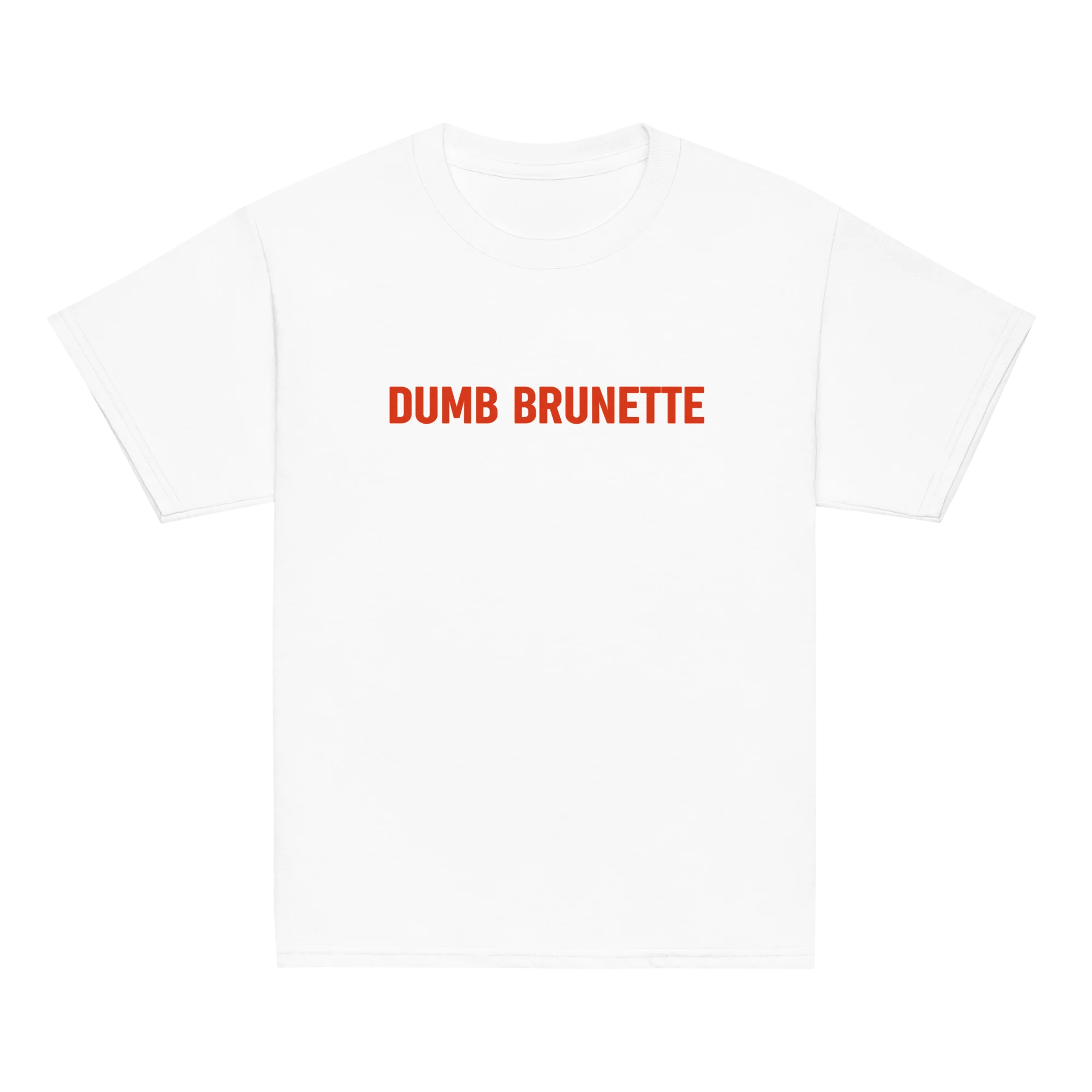 Dumb Brunette Baby Tee