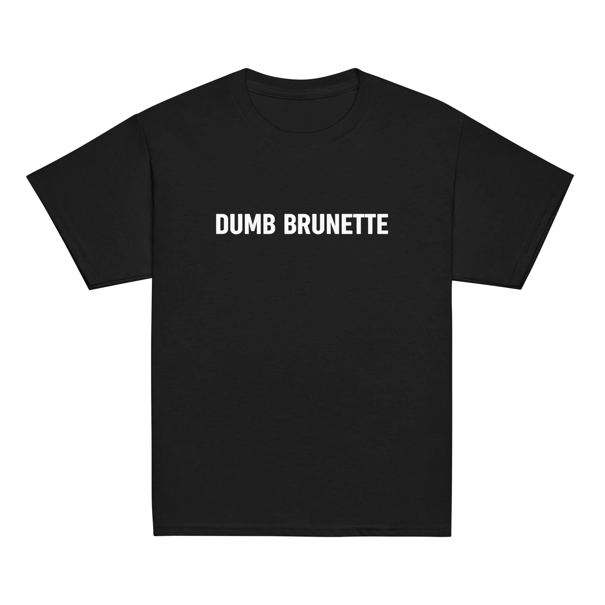 Dumb Brunette Baby Tee - Image 5
