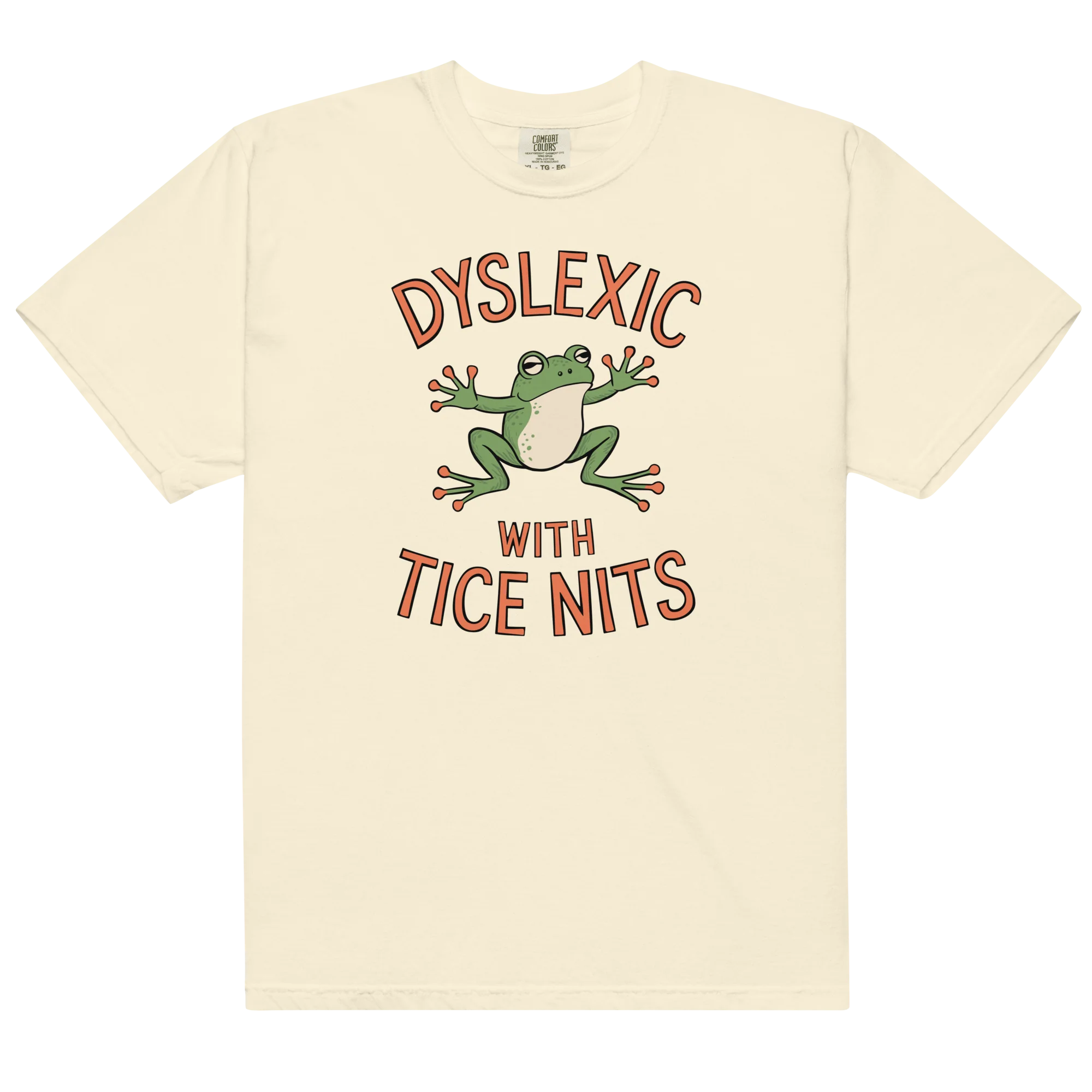 Dyslexic With Tice Nits Classic T-Shirt