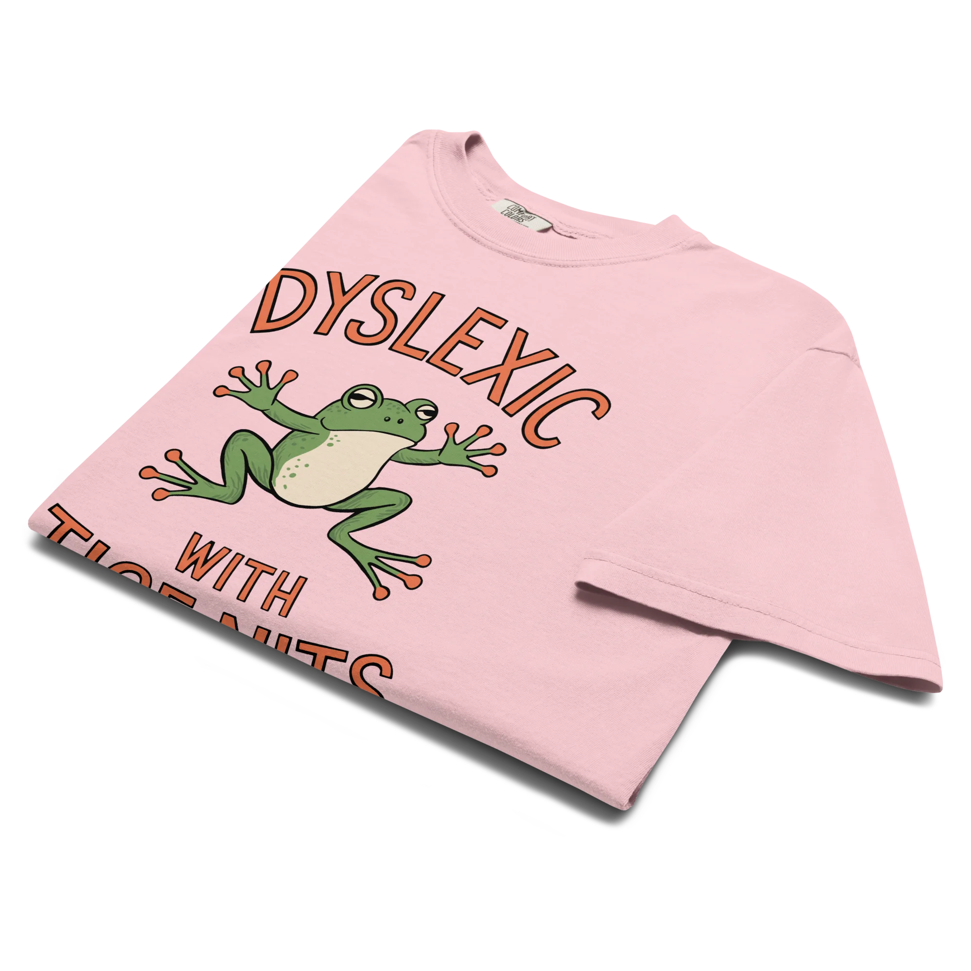 Dyslexic With Tice Nits Classic T-Shirt - Image 5