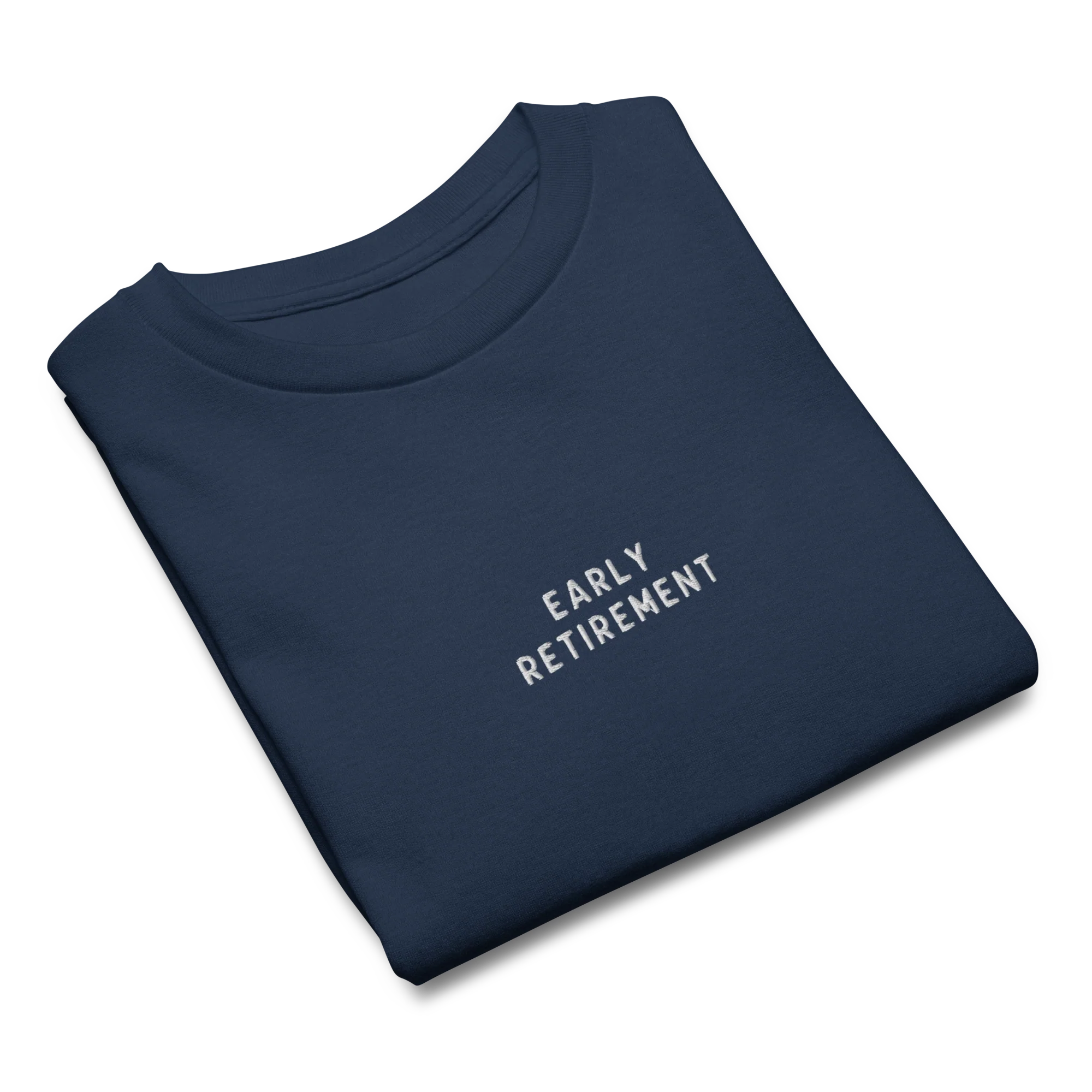 Early Retirement Embroidered Baby Tee - Image 3