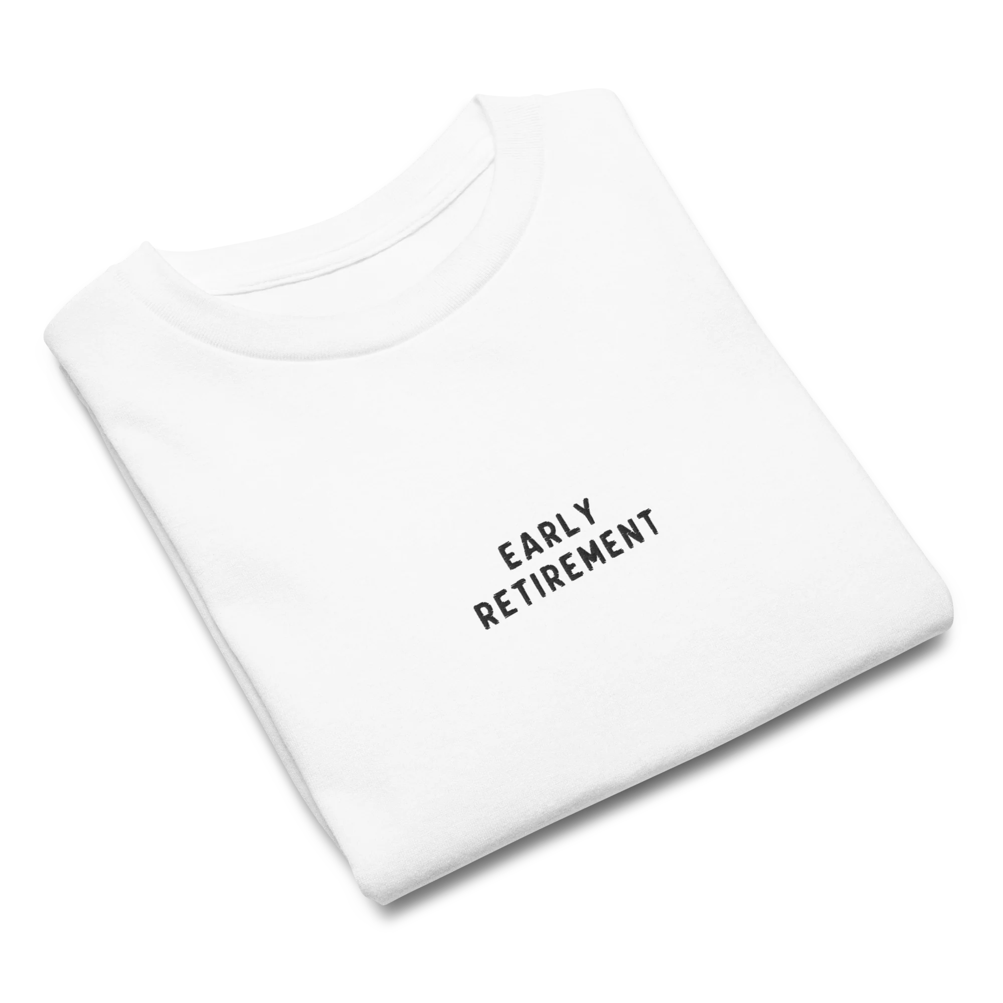 Early Retirement Embroidered Baby Tee - Image 8