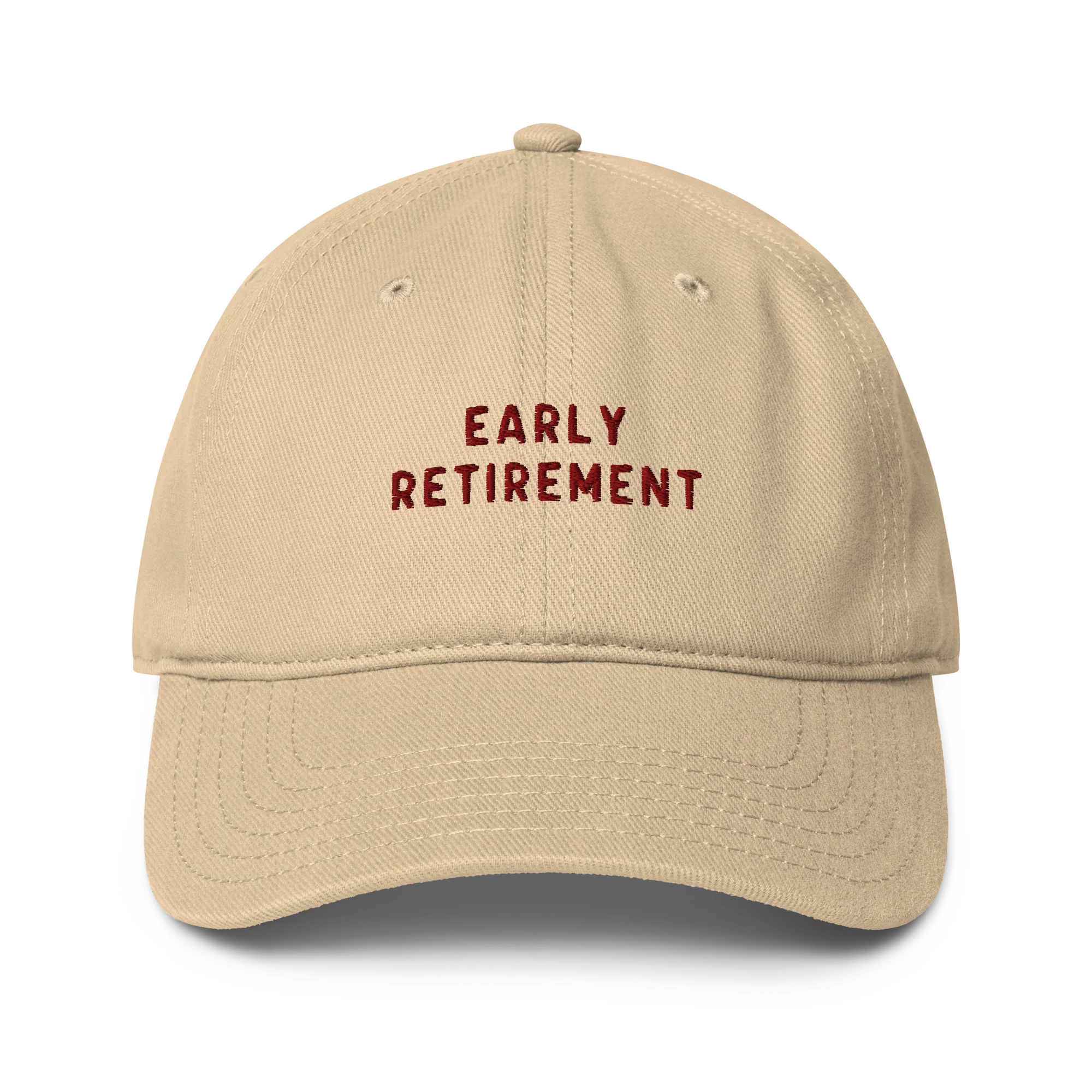 Early Retirement Embroidered Baseball Cap - Image 8