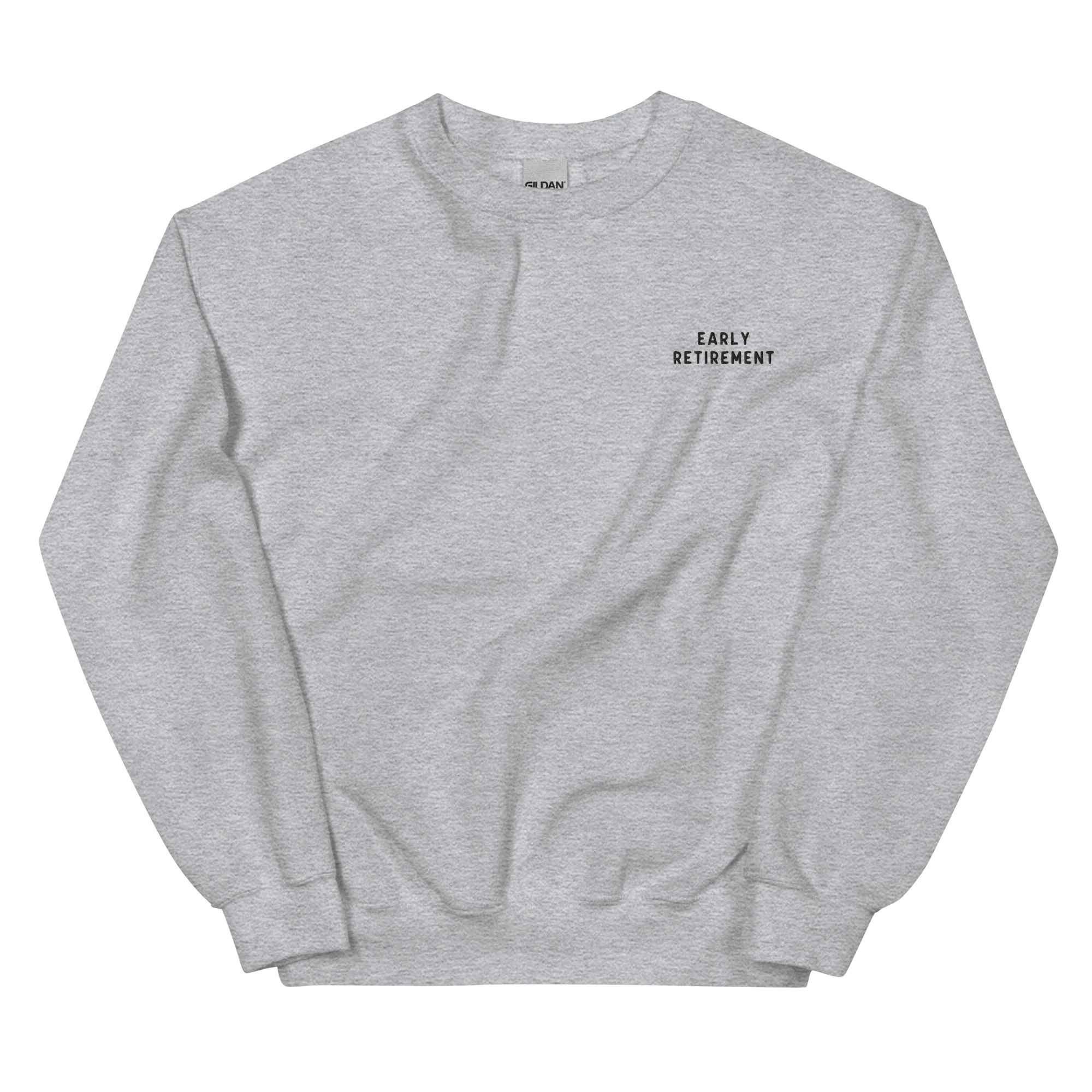 Early Retirement Embroidered Sweatshirt - Image 5