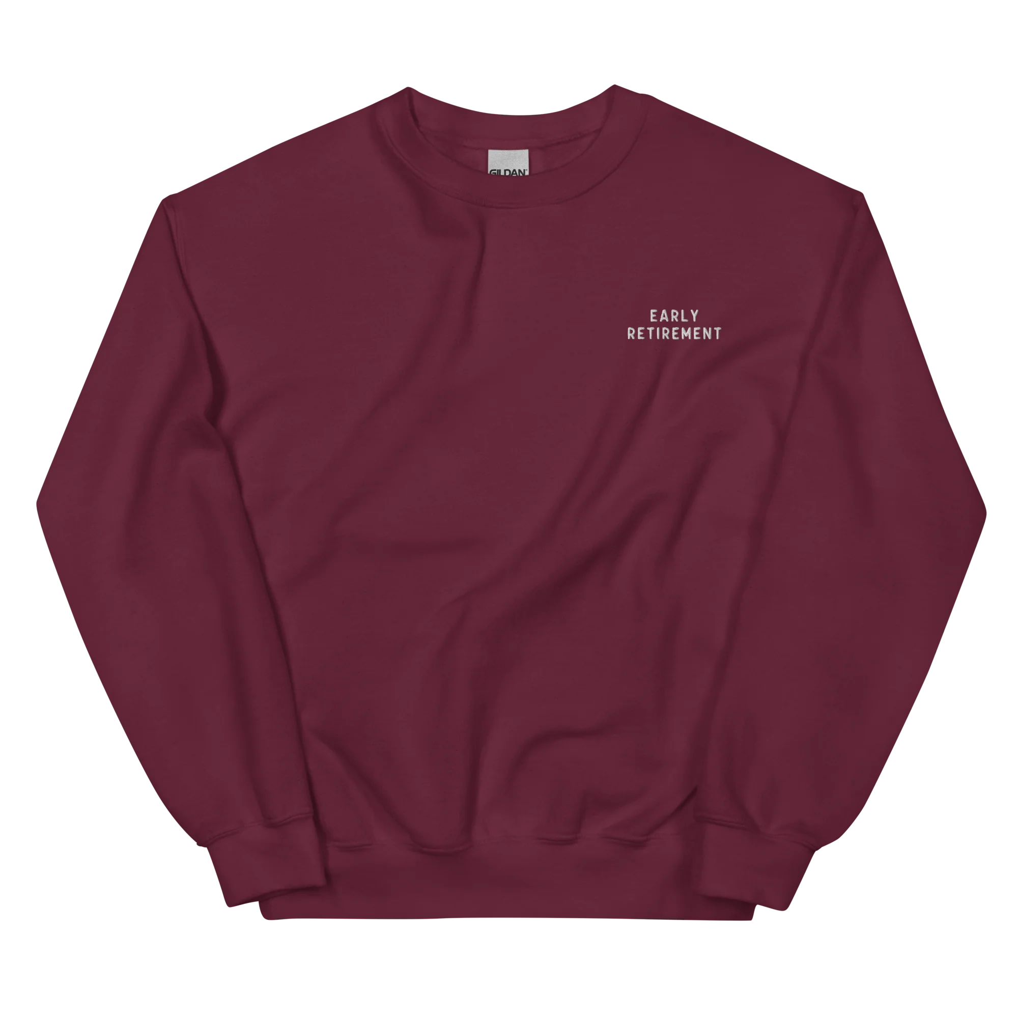 Early Retirement Embroidered Sweatshirt - Image 8