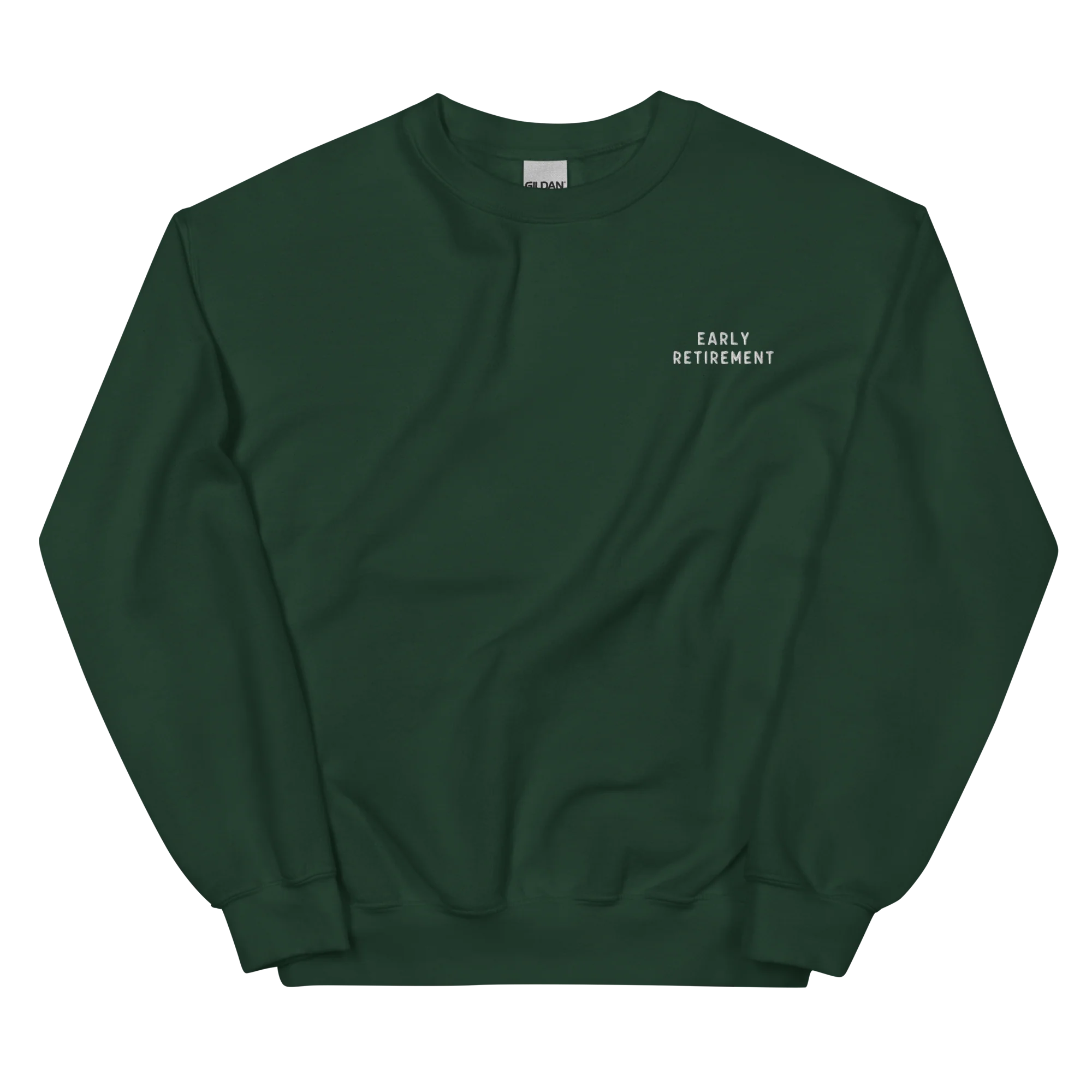 Early Retirement Embroidered Sweatshirt - Image 9