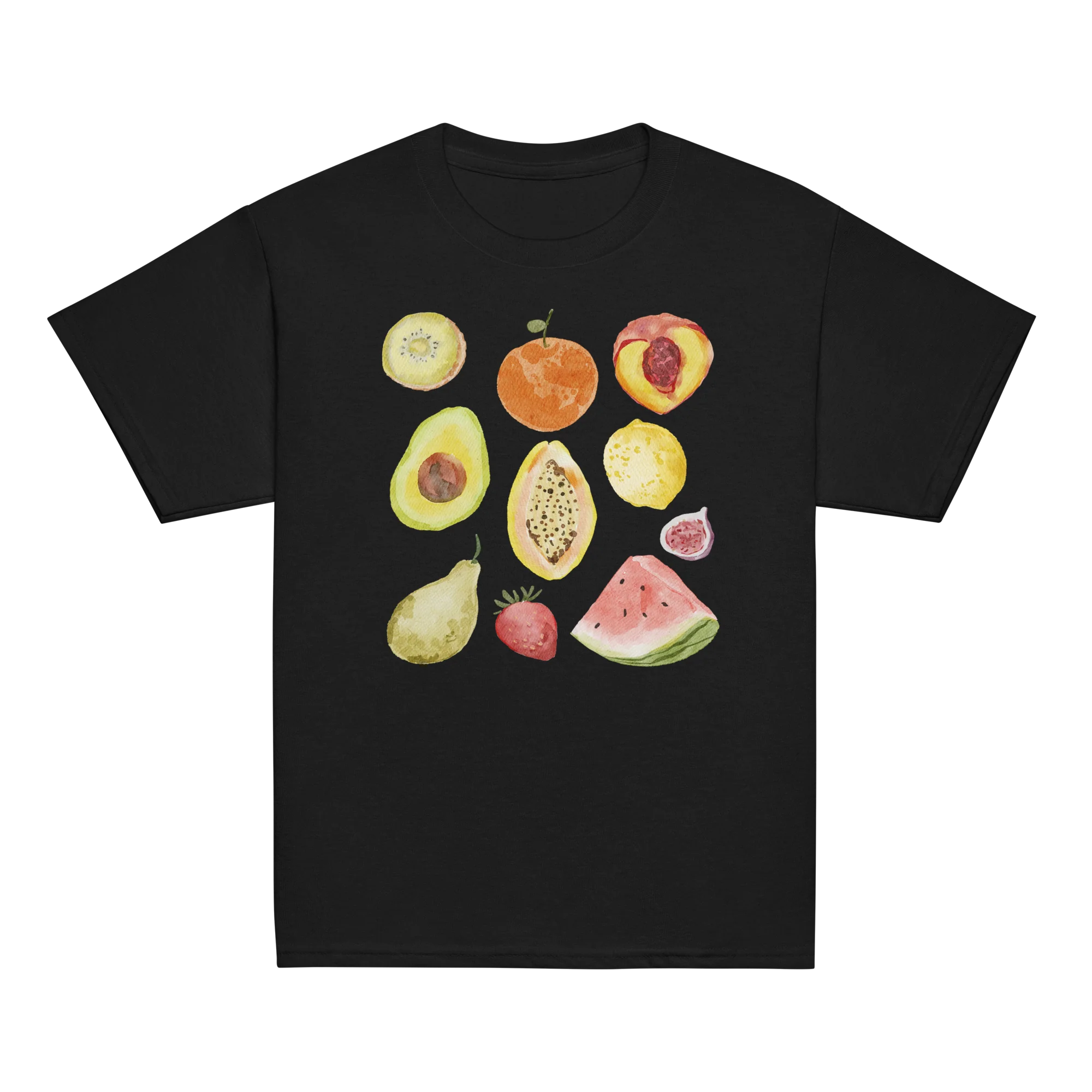 Eat Your Fruits Watercolor Baby Tee - Image 10