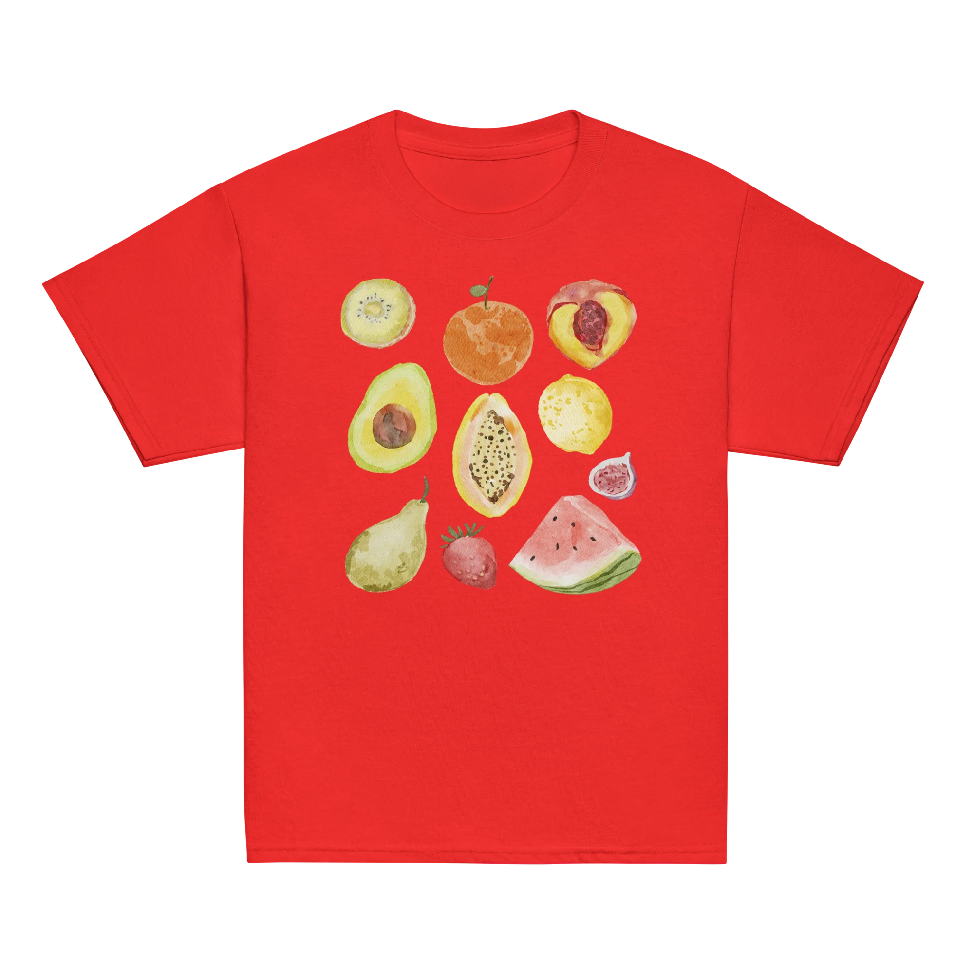 Eat Your Fruits Watercolor Baby Tee - Image 11