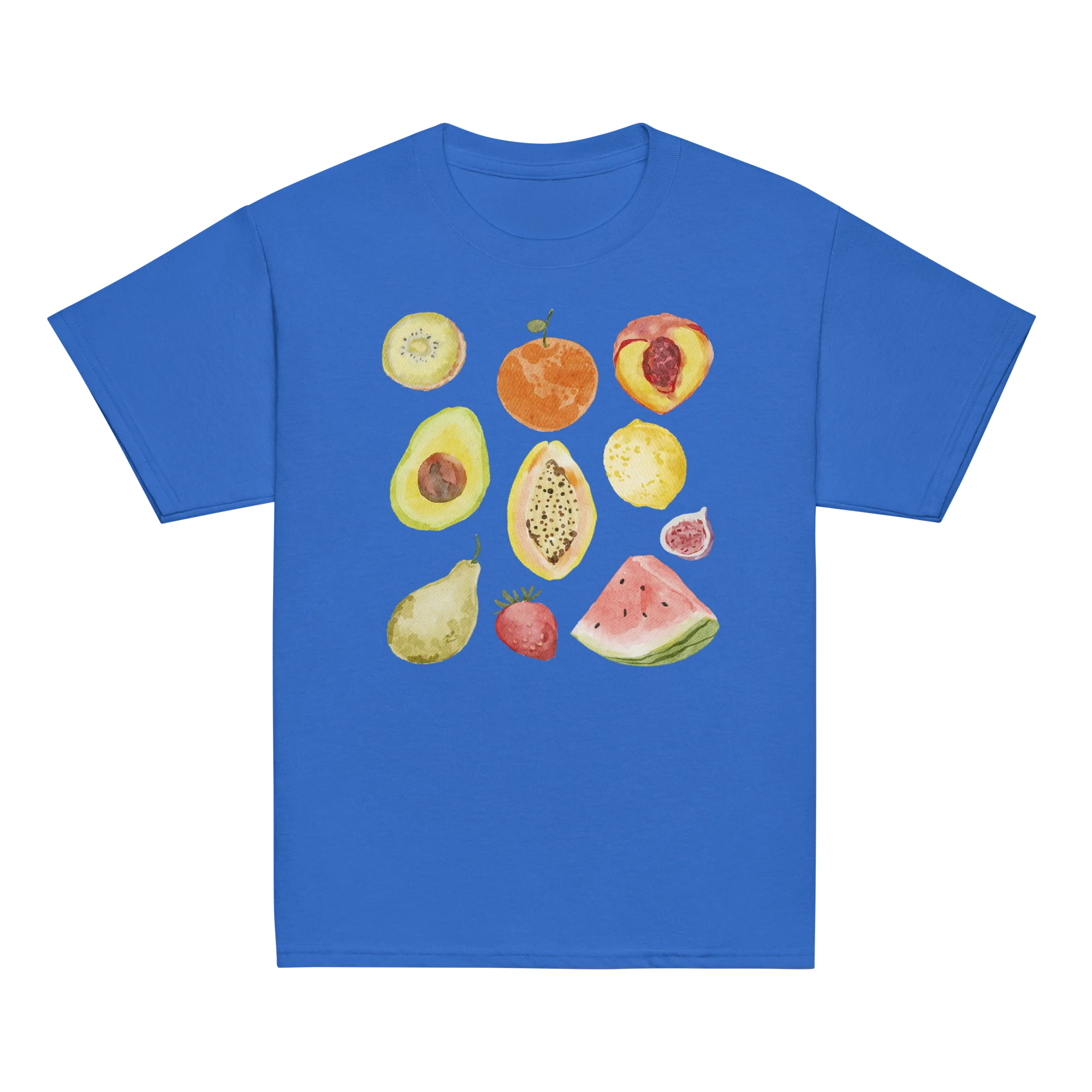 Eat Your Fruits Watercolor Baby Tee - Image 5