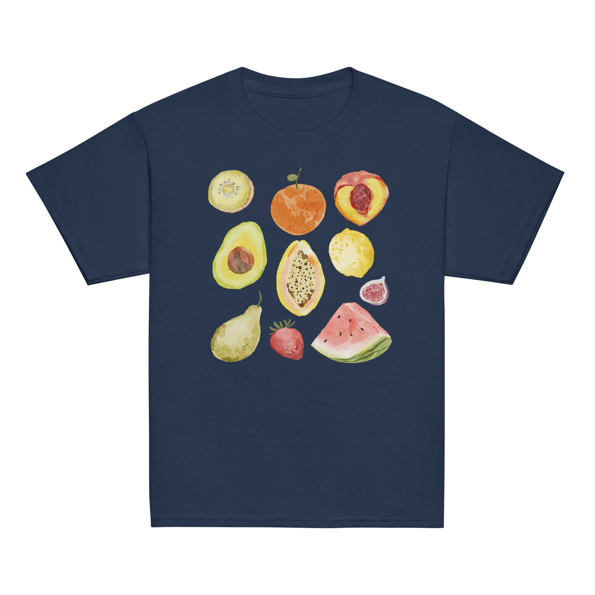 Eat Your Fruits Watercolor Baby Tee - Image 7