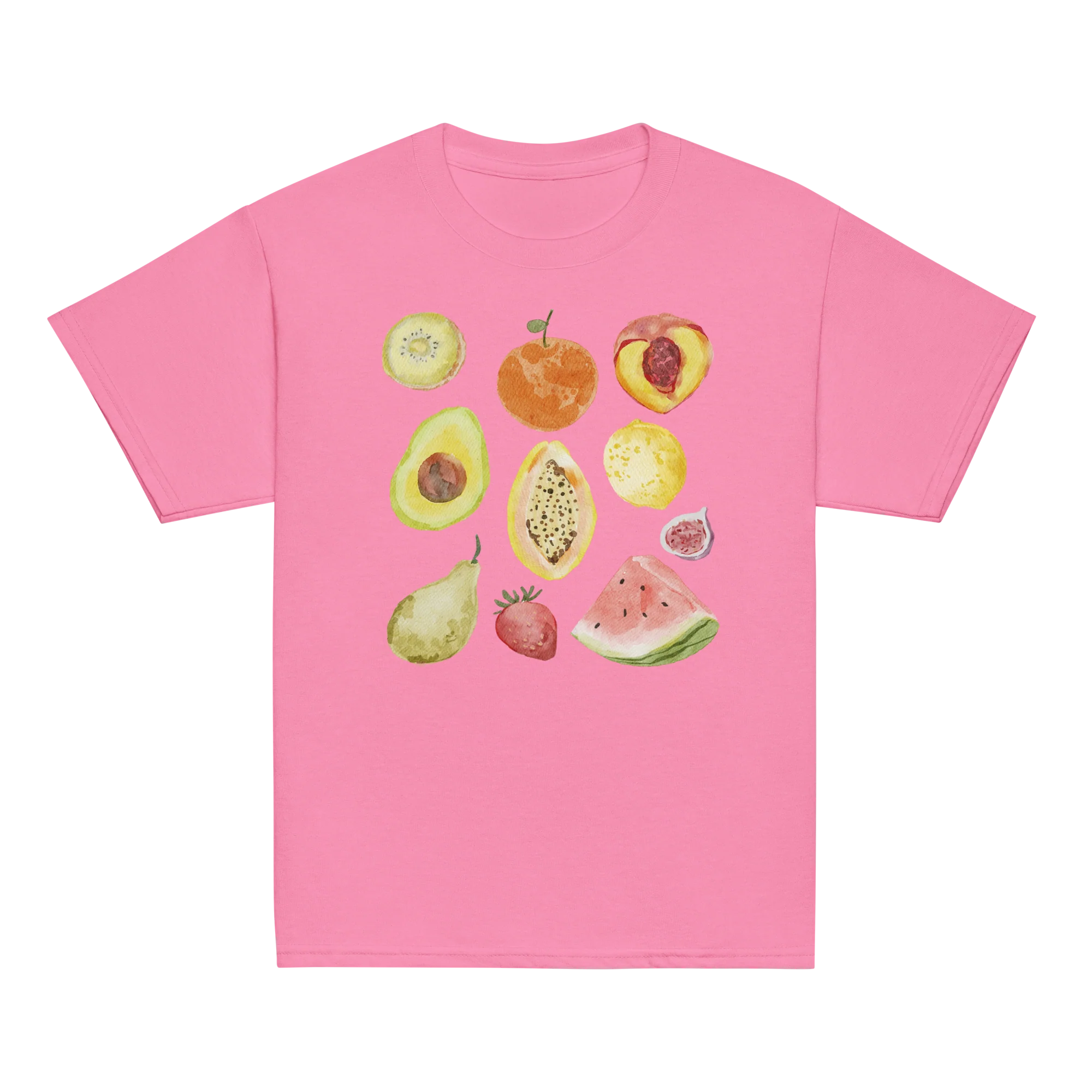 Eat Your Fruits Watercolor Baby Tee - Image 8