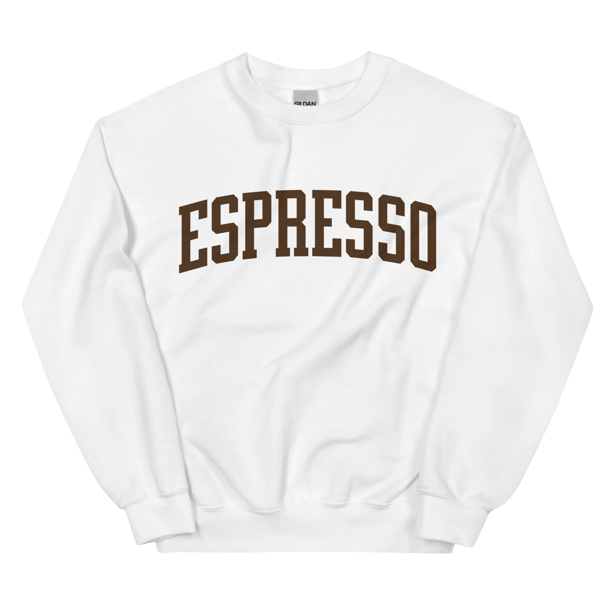 Espresso Coffee Varsity Sweatshirt - Image 3