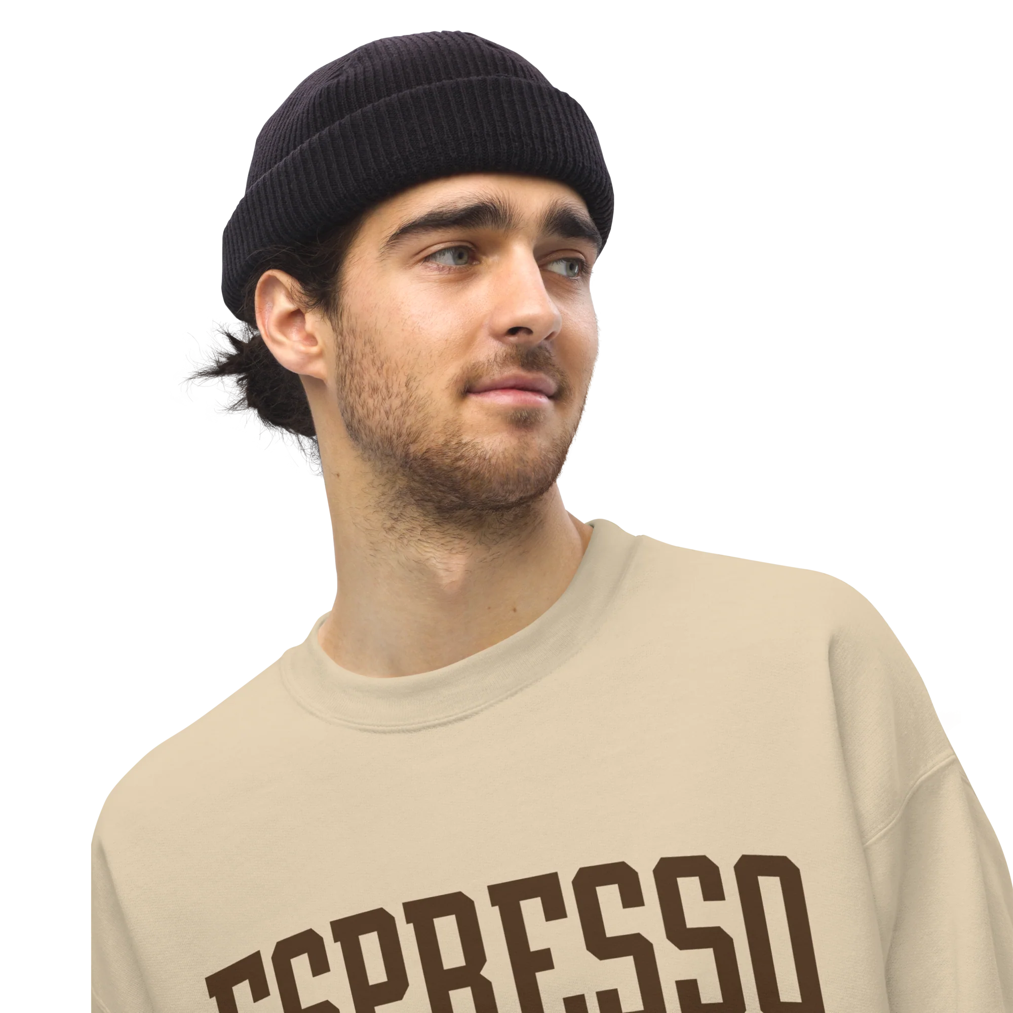 Espresso Coffee Varsity Sweatshirt - Image 7