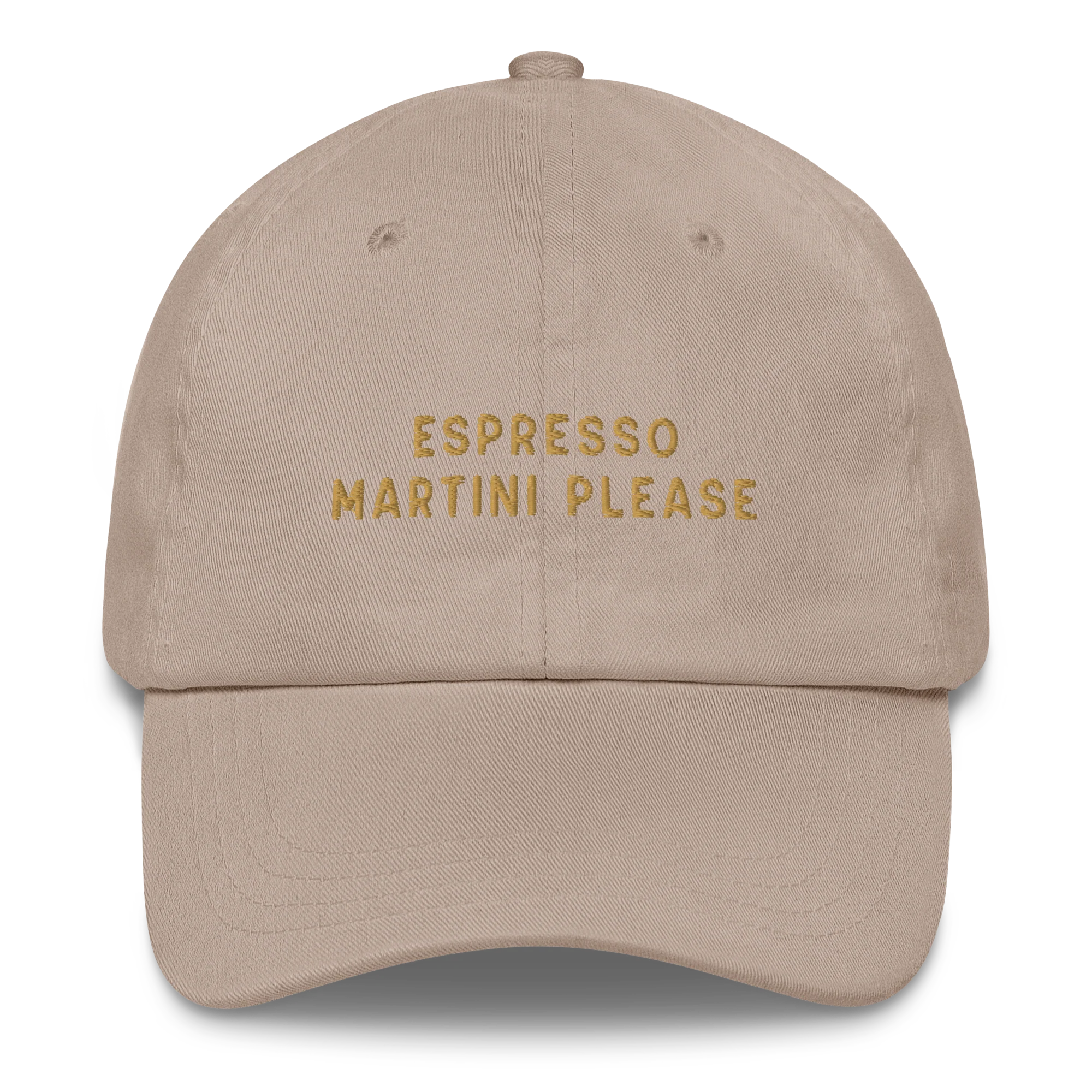 Espresso Martini Cocktail Embroidered Cap - Image 3