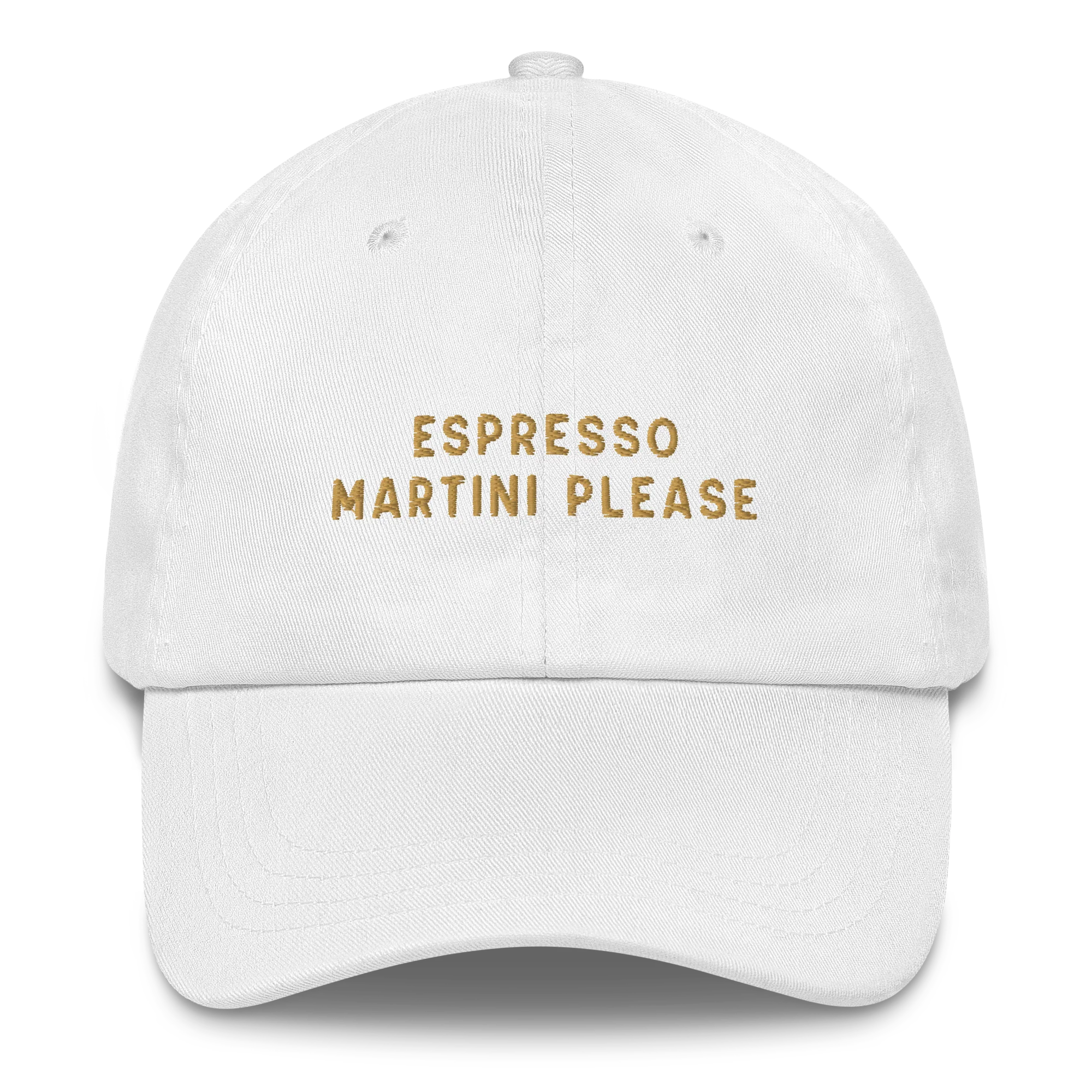 Espresso Martini Cocktail Embroidered Cap - Image 7