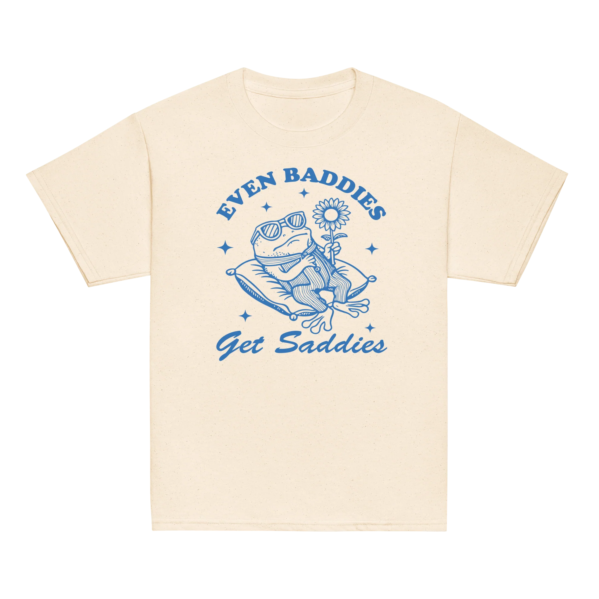 Even Baddies Get Saddies Baby Tee - Image 6
